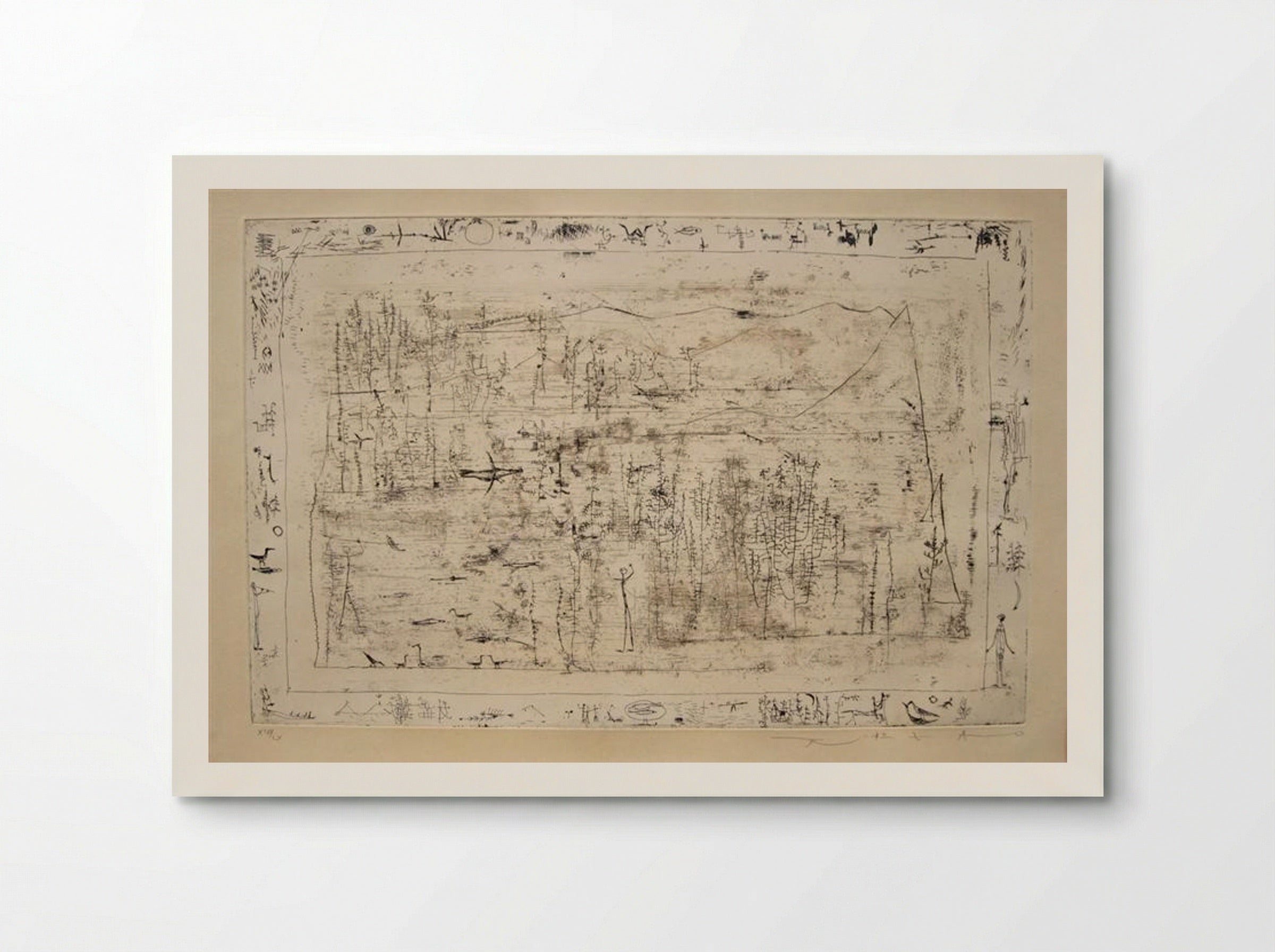 Flora and Fauna - Zao Wou-Ki - Poster