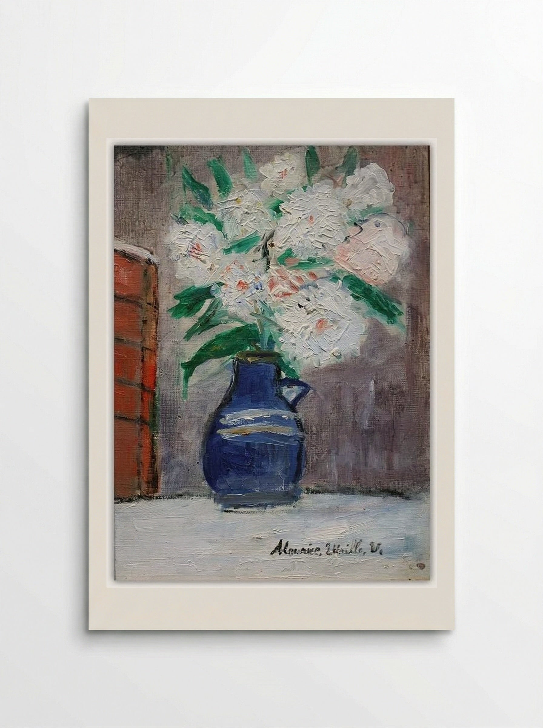 Flowers in a Vase - Maurice Utrillo - Poster