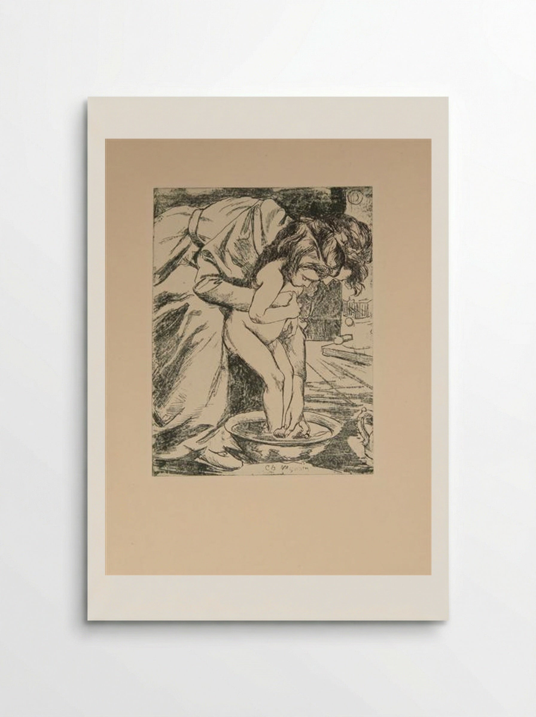 Footbath - Charles Maurin - Poster