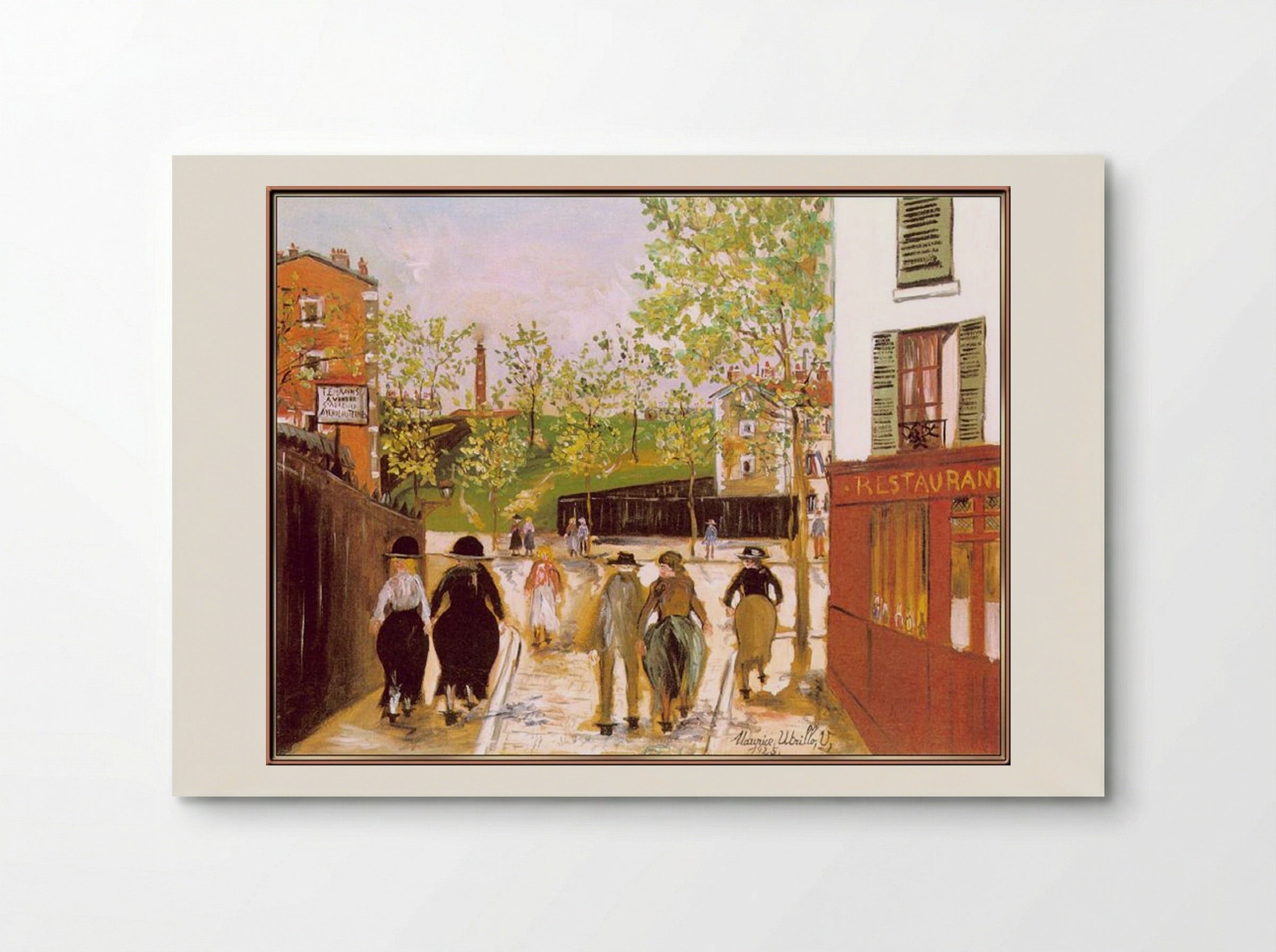 Fortification on the north of Paris - Maurice Utrillo - Poster