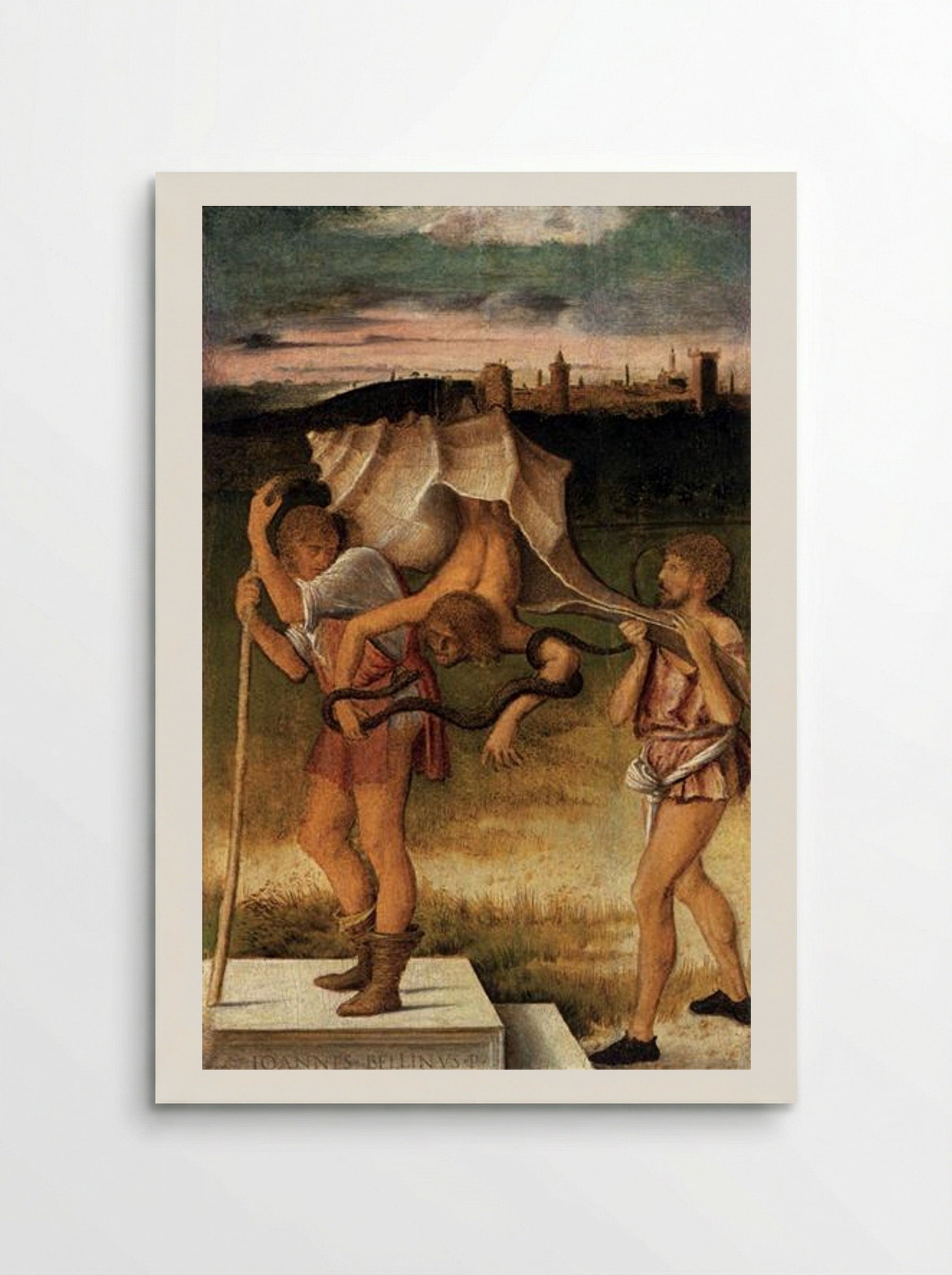 Four Allegories: Falsehood (Wisdom) - Giovanni Bellini - Poster
