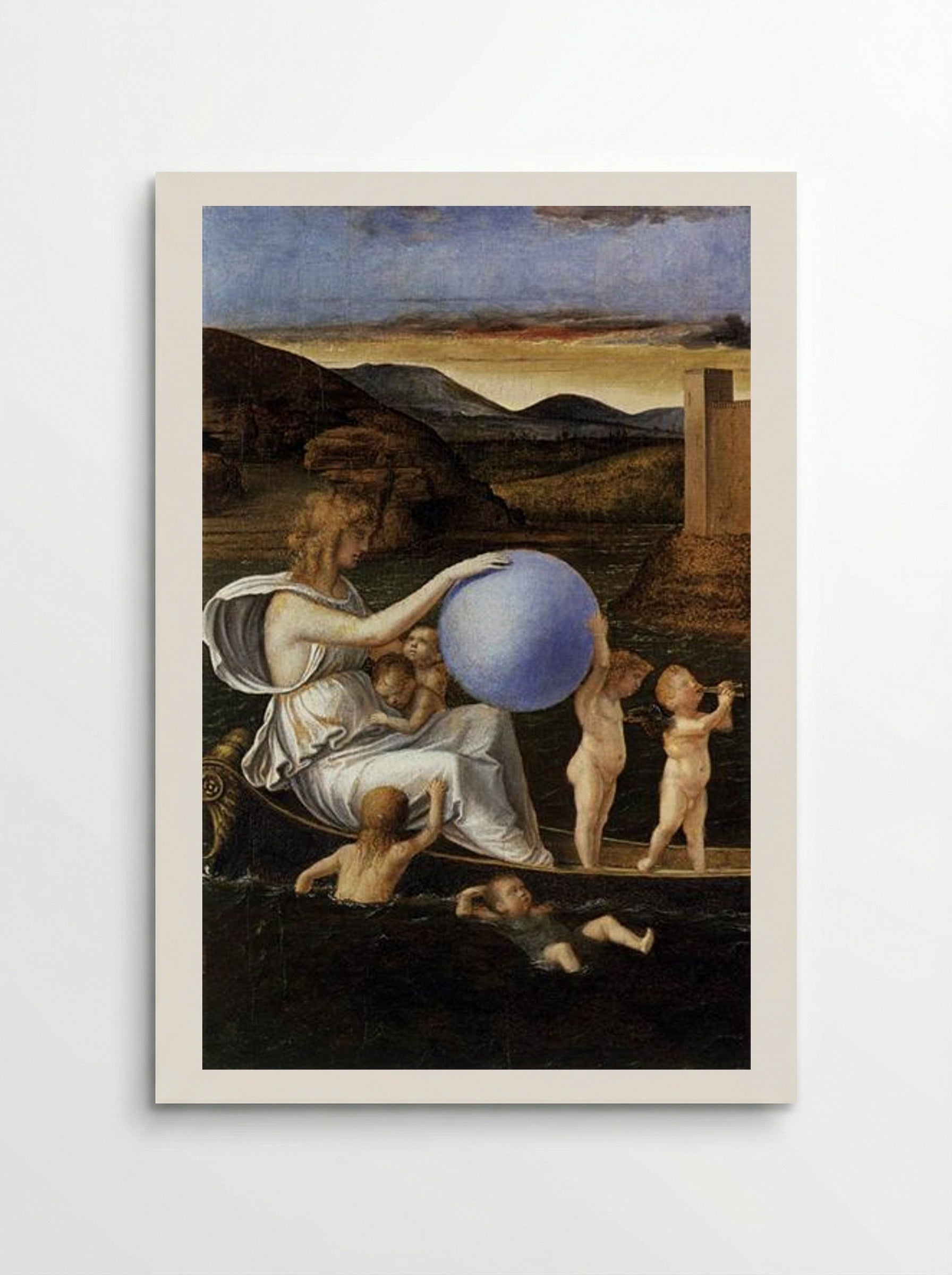 Four Allegories: Fortune (or Melancholy) - Giovanni Bellini - Poster