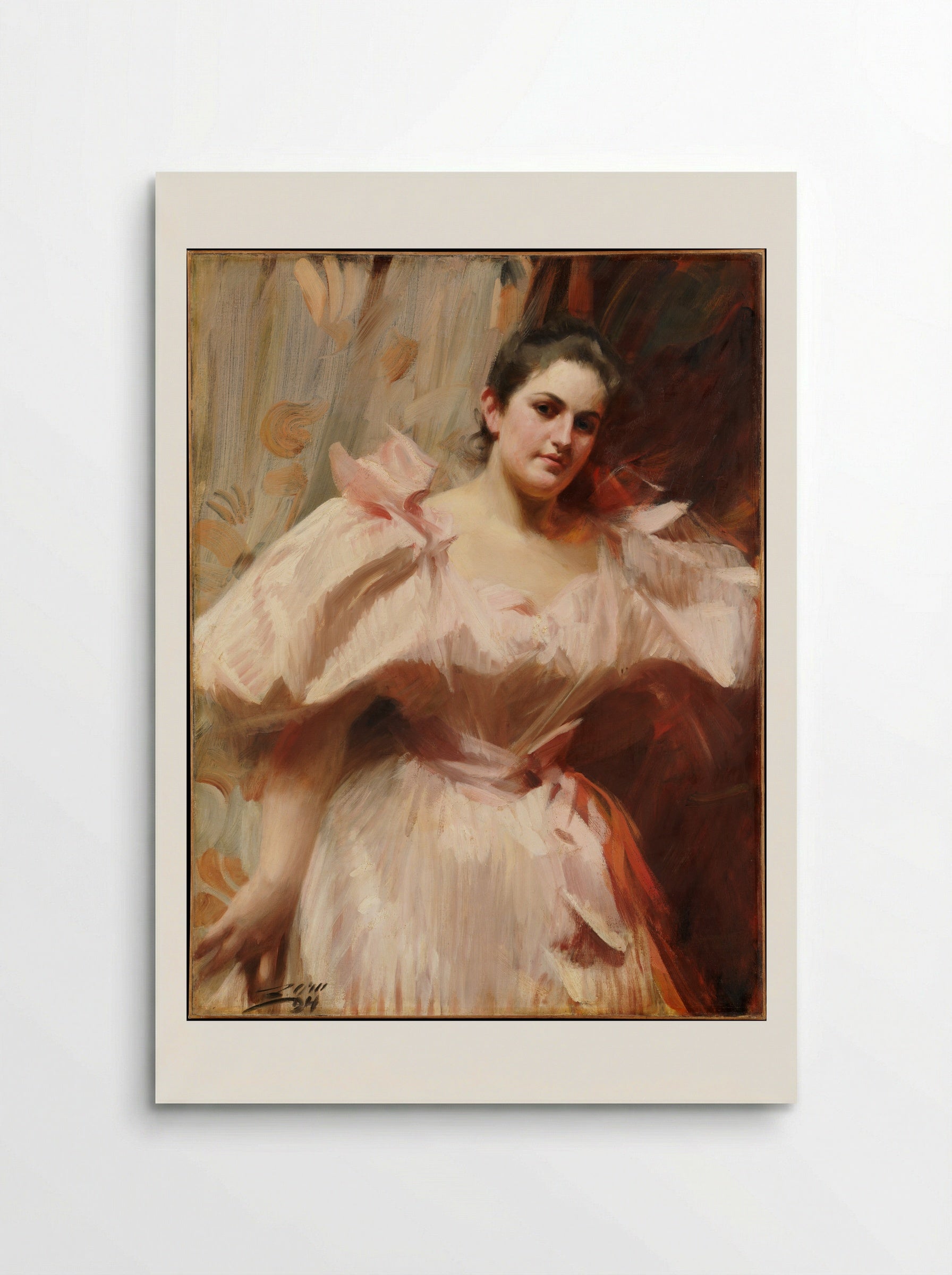 Frieda Schiff, Later Mrs. Felix M. Warburg - Anders Zorn - Poster