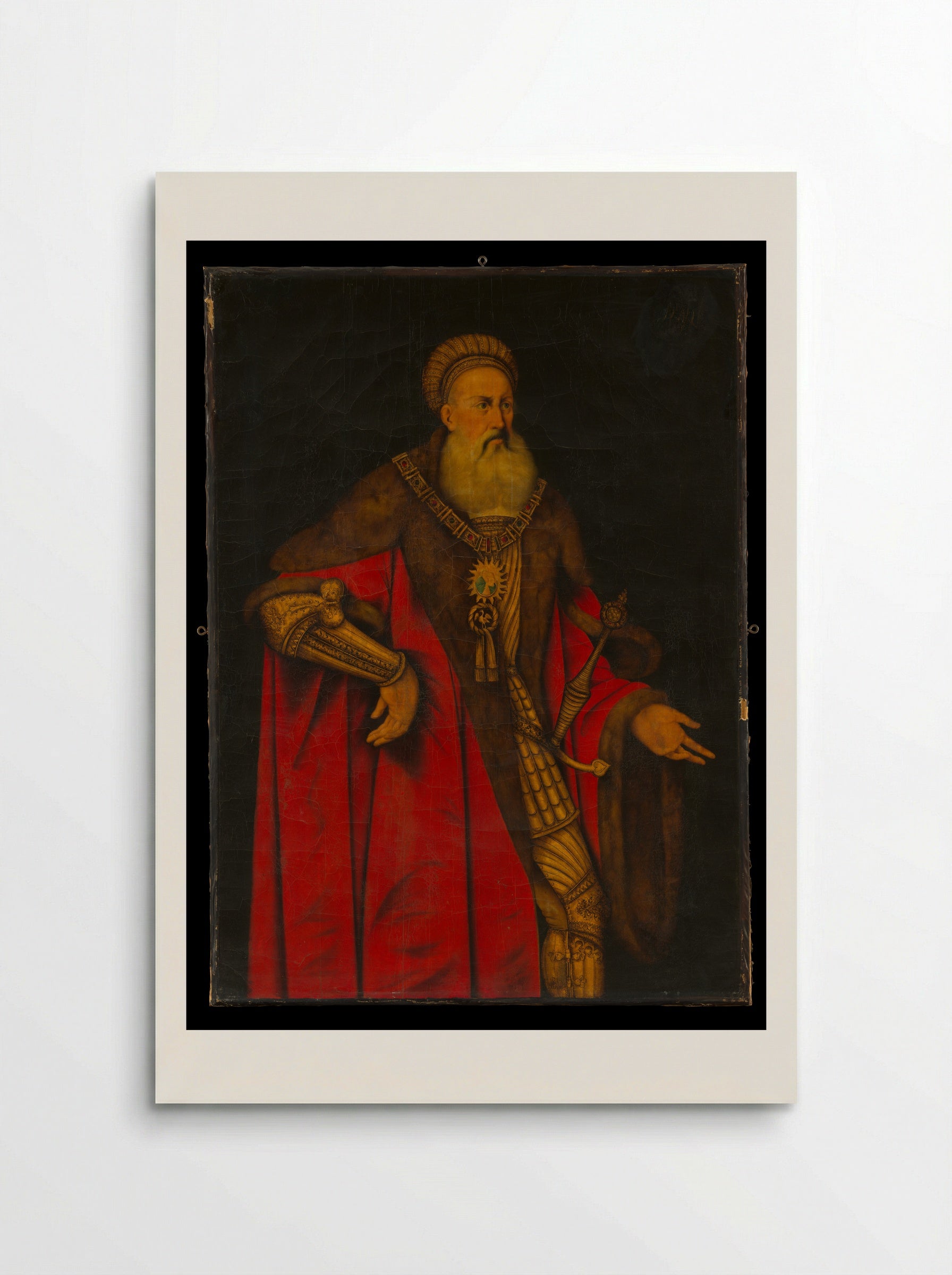 Friedrich I, Margrave of Brandenburg-Ansbach - Franz Wolfgang Rohrich - Poster