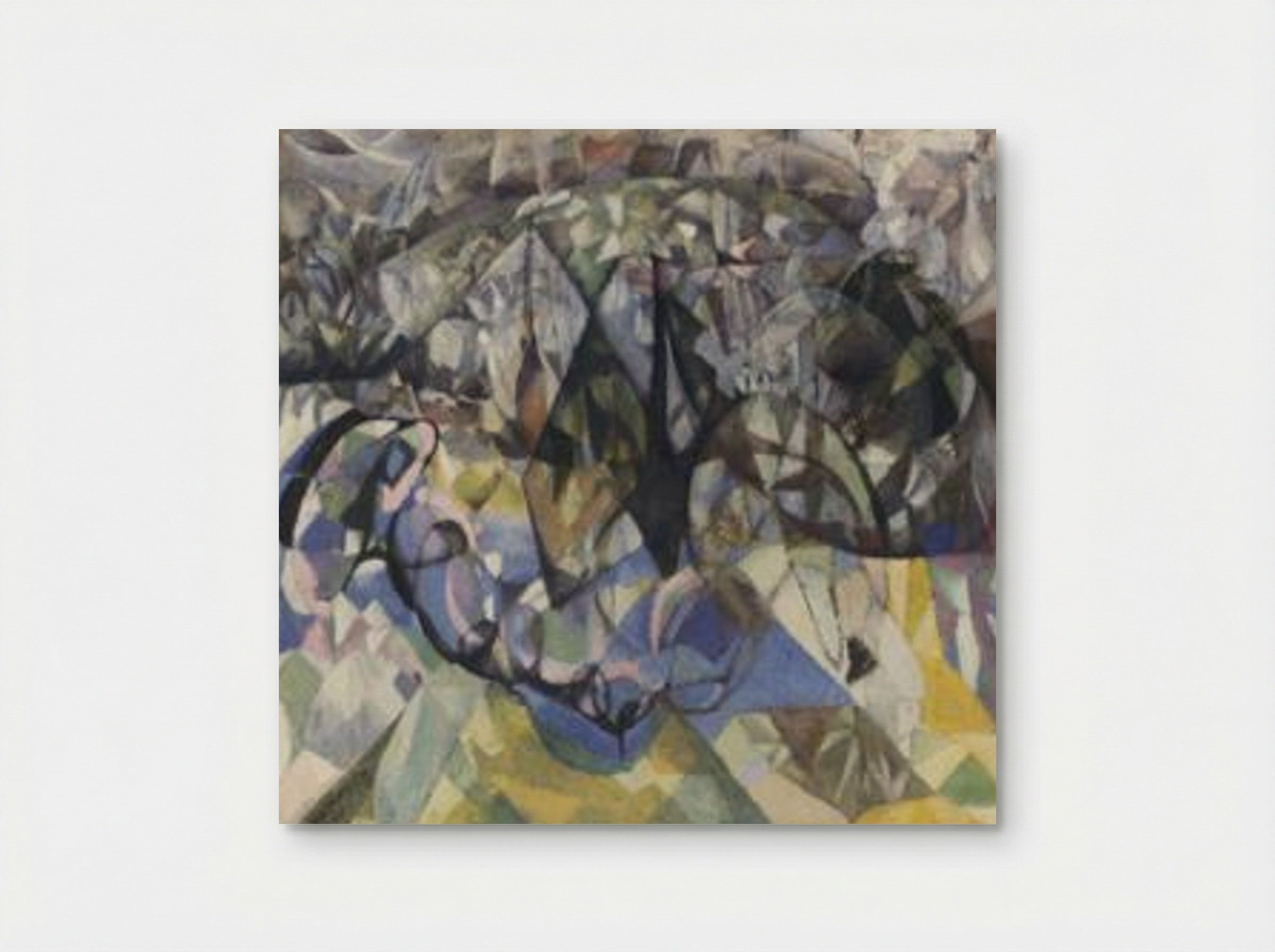 Fumée et arbres en fleurs - Jacques Villon - Poster