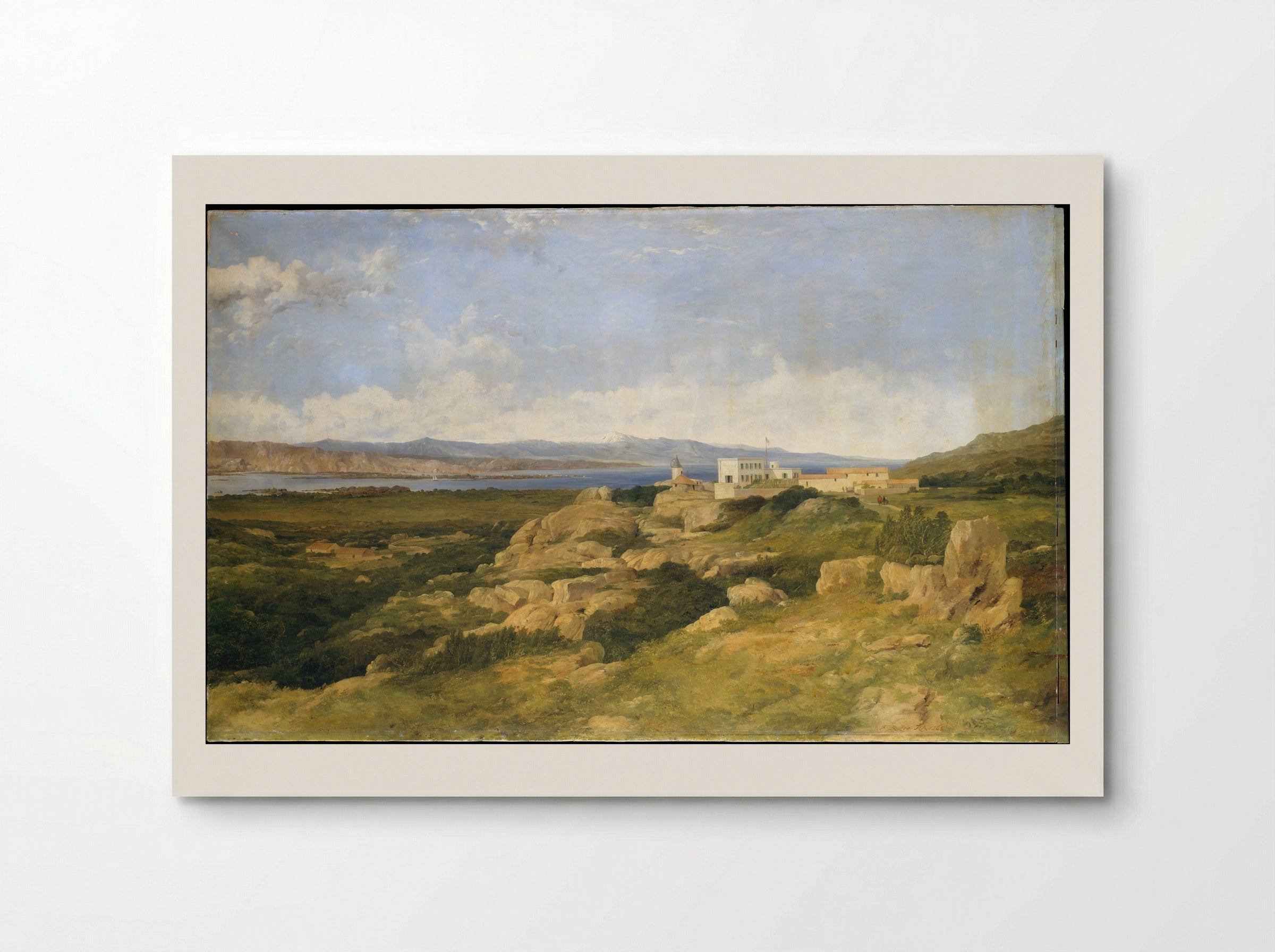 General Garibaldi's Residence at Caprera - Frederick Richard Lee - Poster