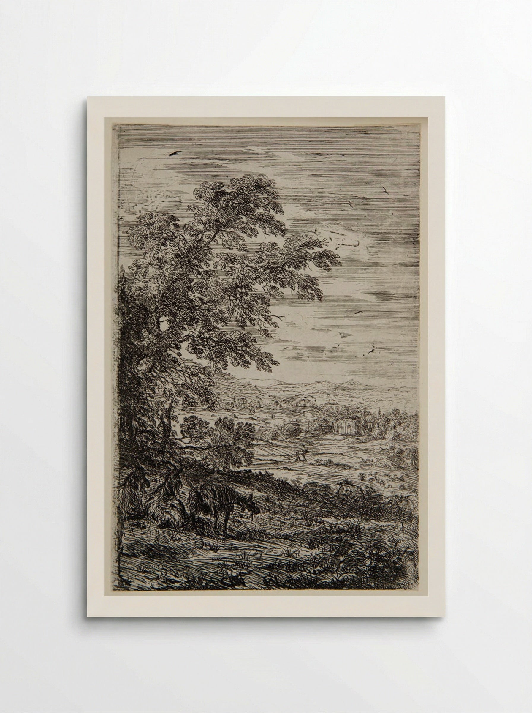 Goats - Claude Lorrain - Poster