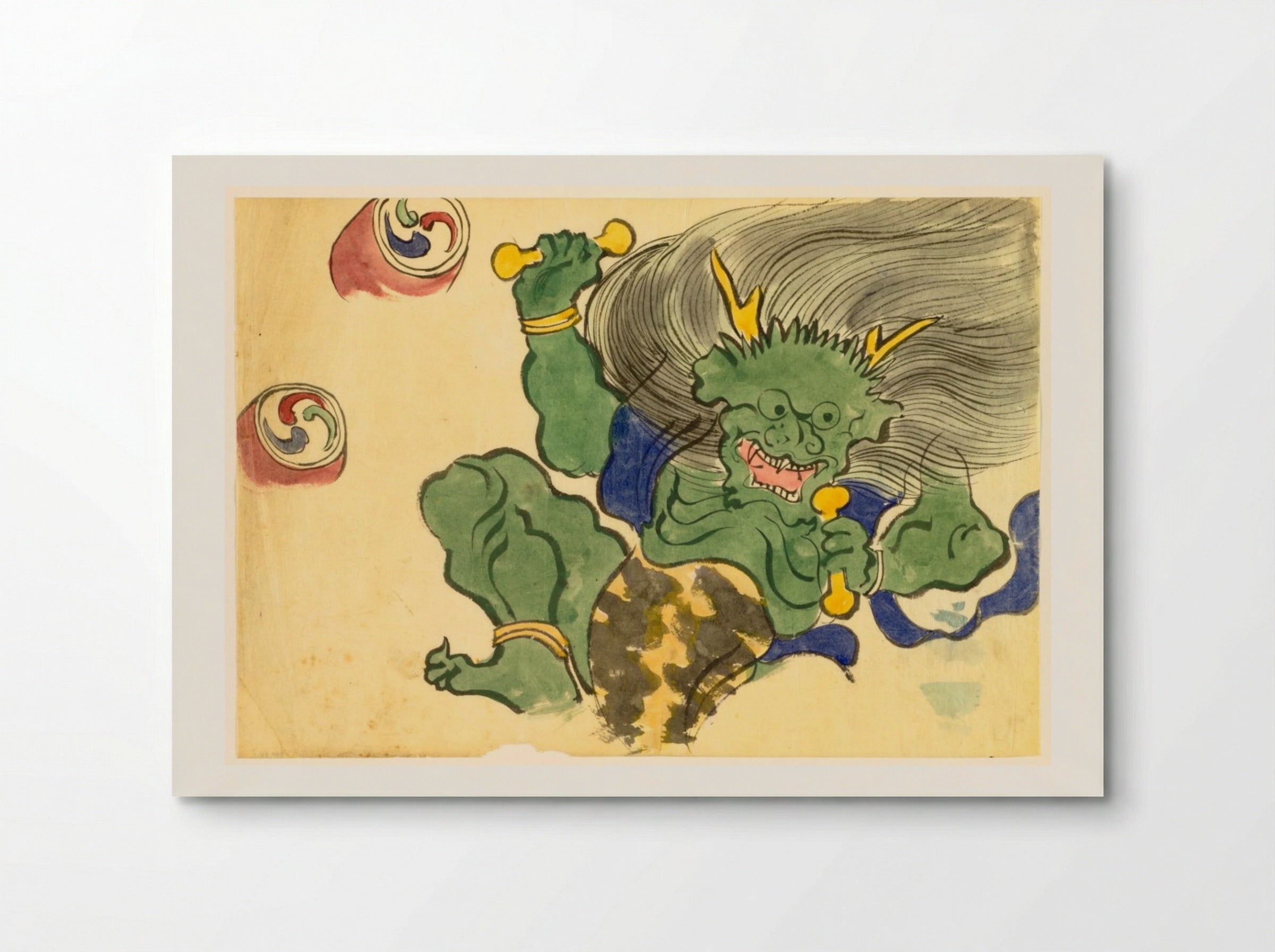 God of Thunder (Raijin) - Kamisaka Sekka - Poster