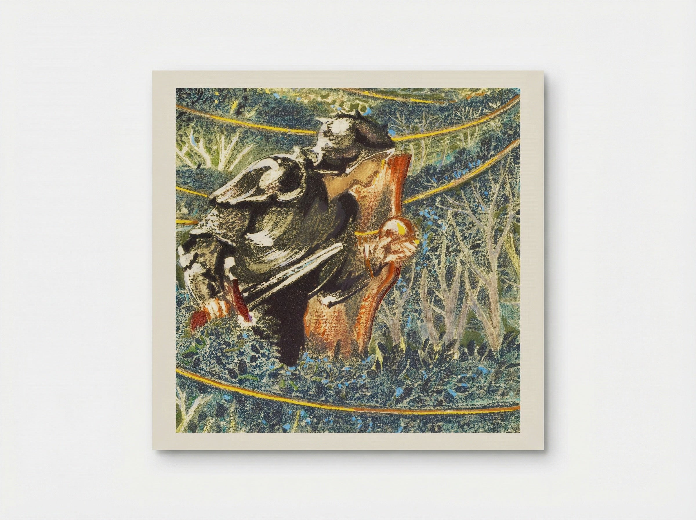 Golden Thread from The Flower Book - Edward Burne-Jones - Poster