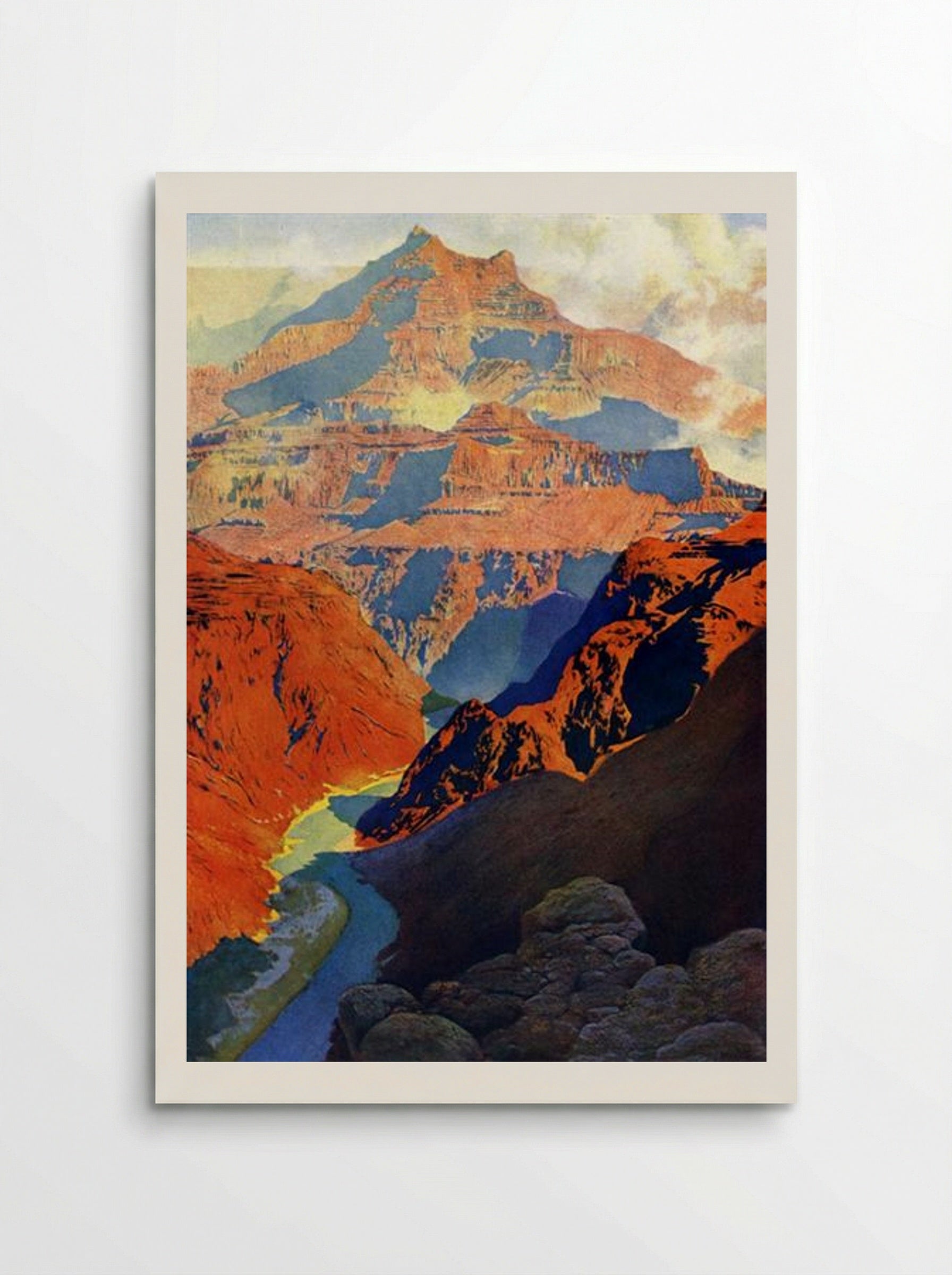 Grand Canyon - Maxfield Parrish - Poster