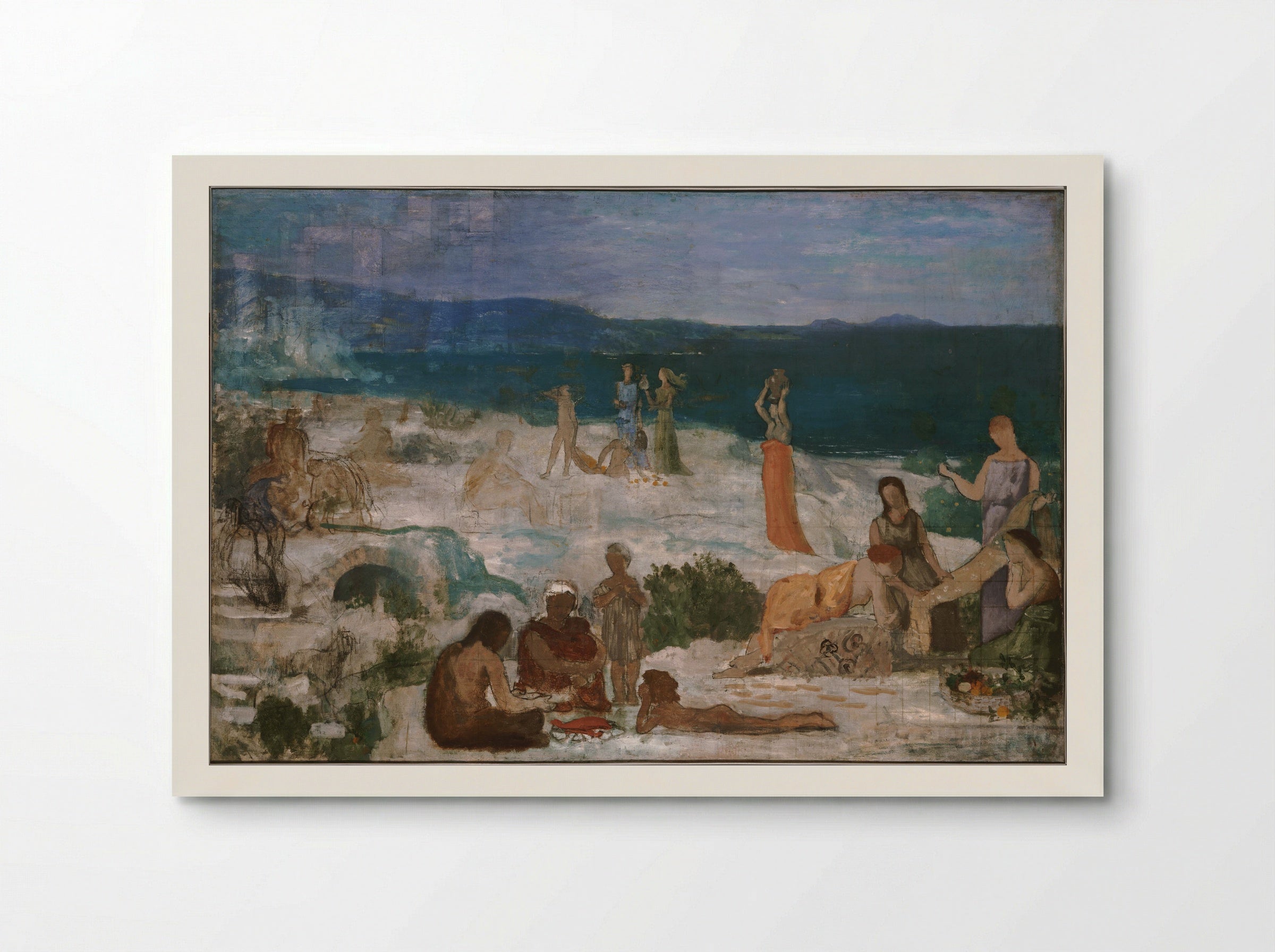 Greek Colony, Marseille - Pierre Puvis de Chavannes - Poster