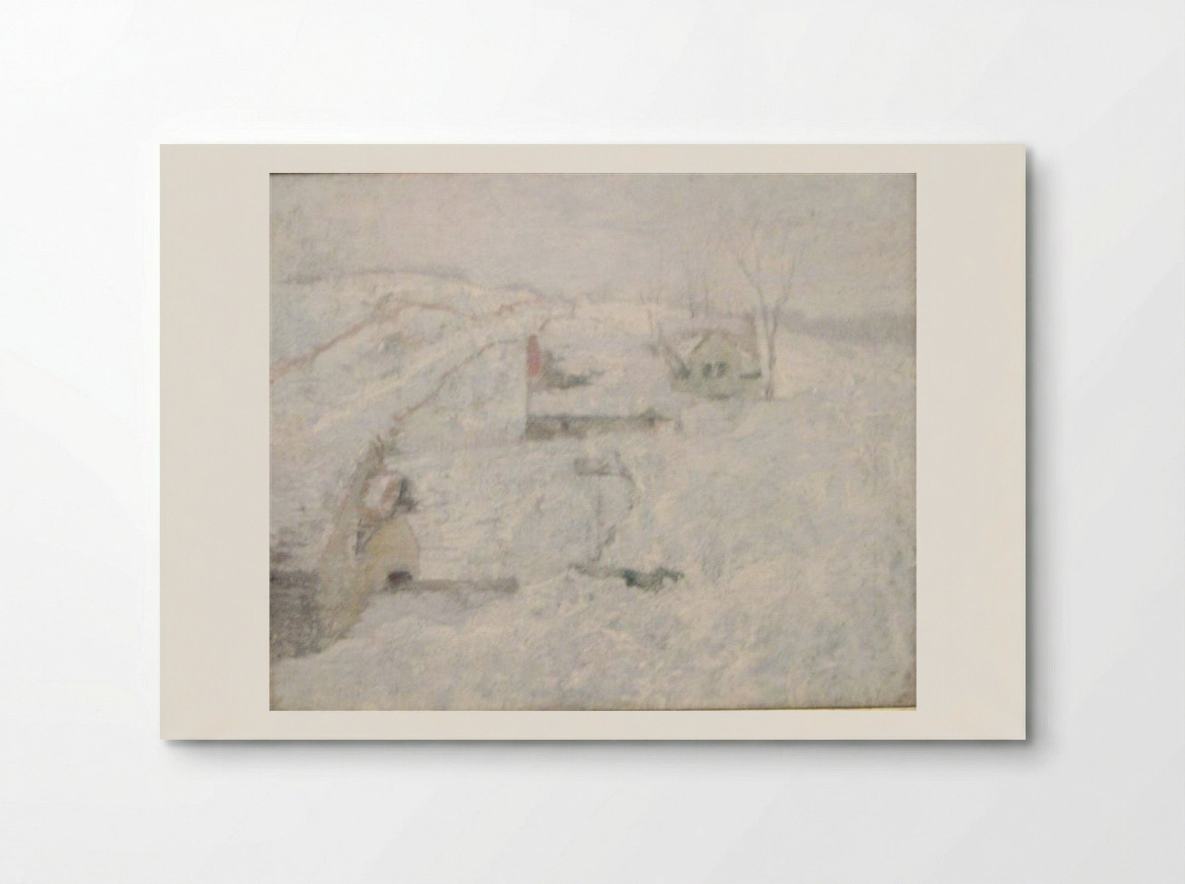 Greenwich Hills in Winter - John Henry Twachtman - Poster
