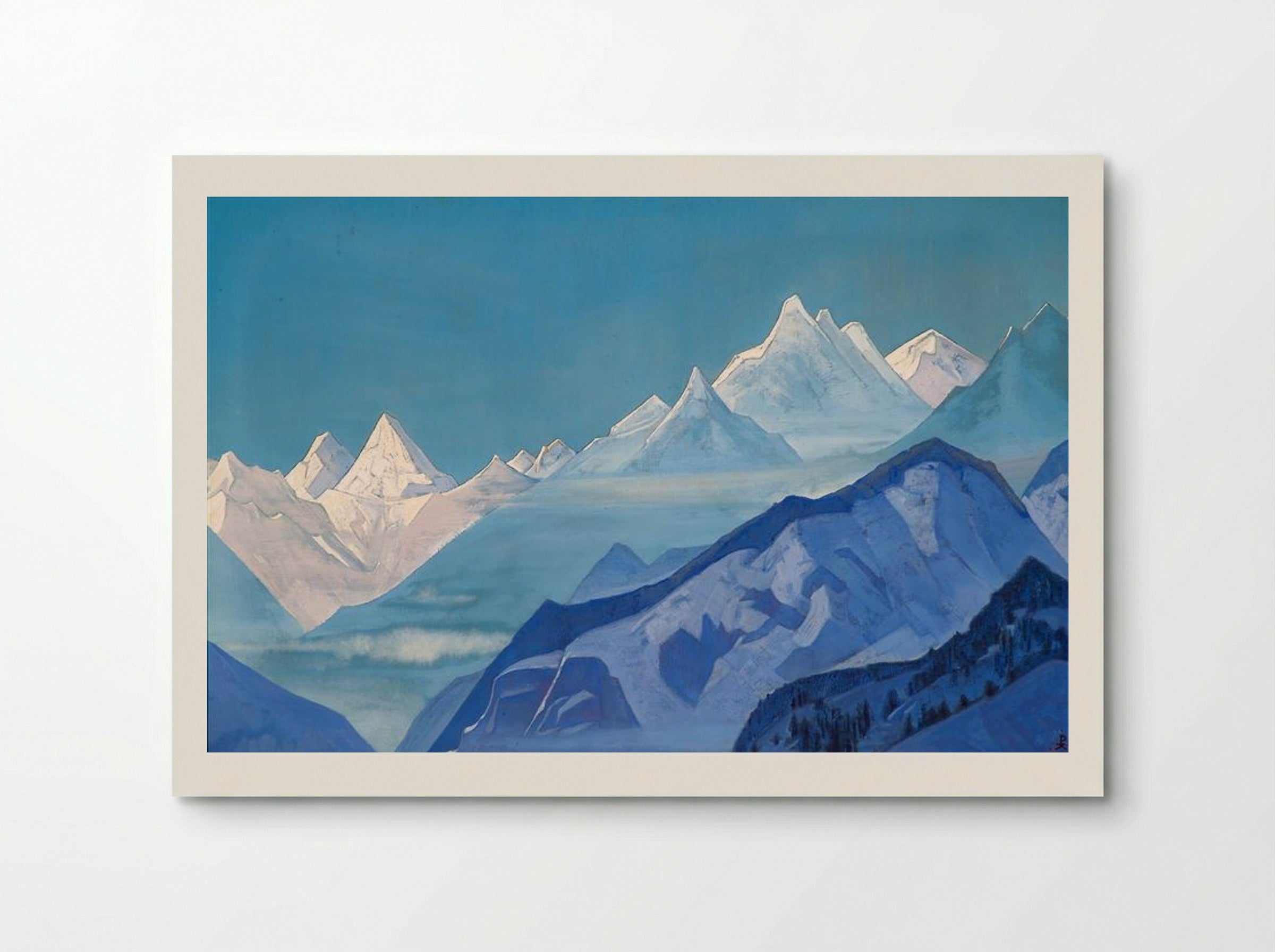 Guru Guri Dhar - Nicholas Roerich - Poster