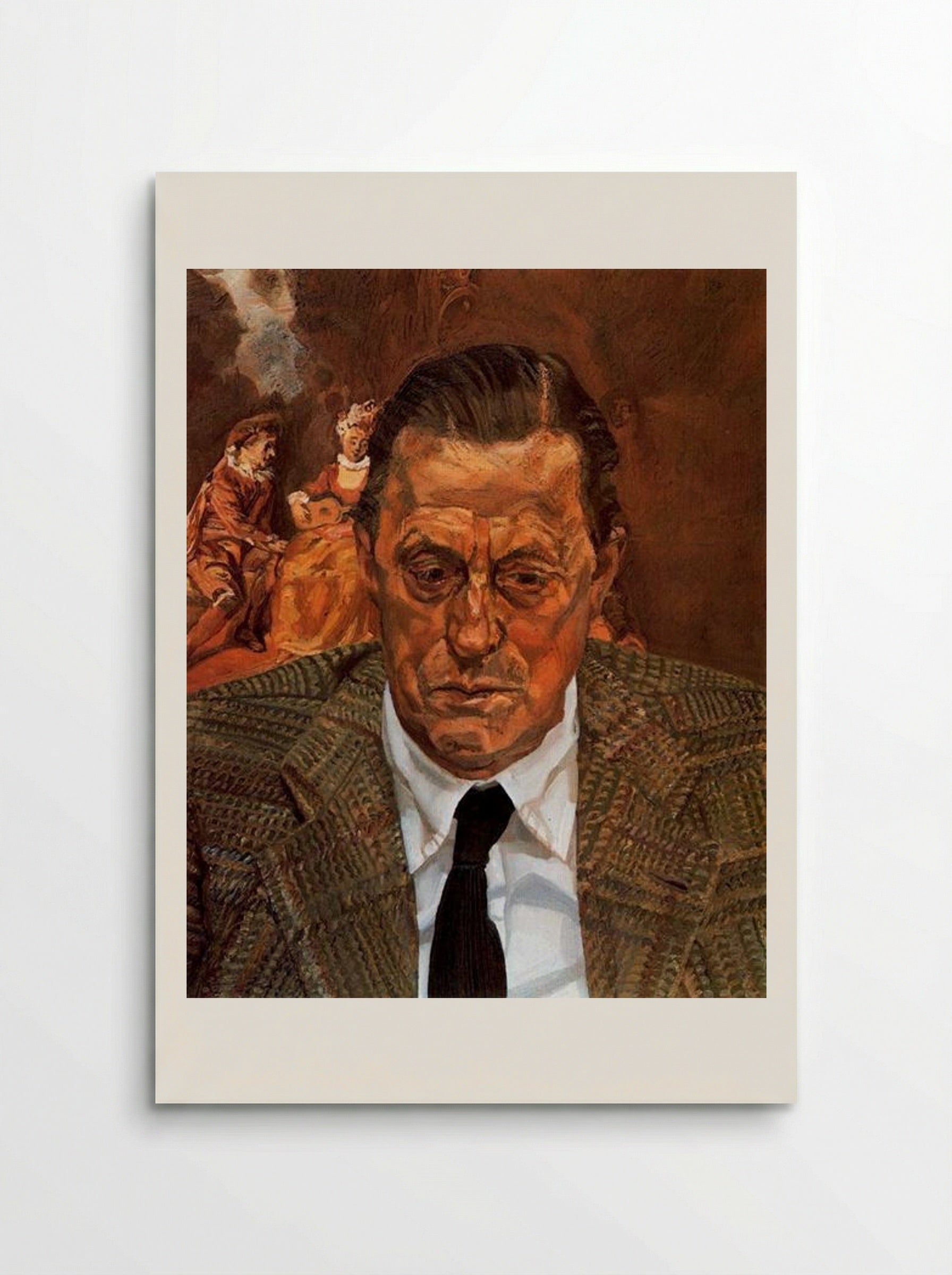 Head of a Man (Self-Portrait) - Lucian Freud - Poster