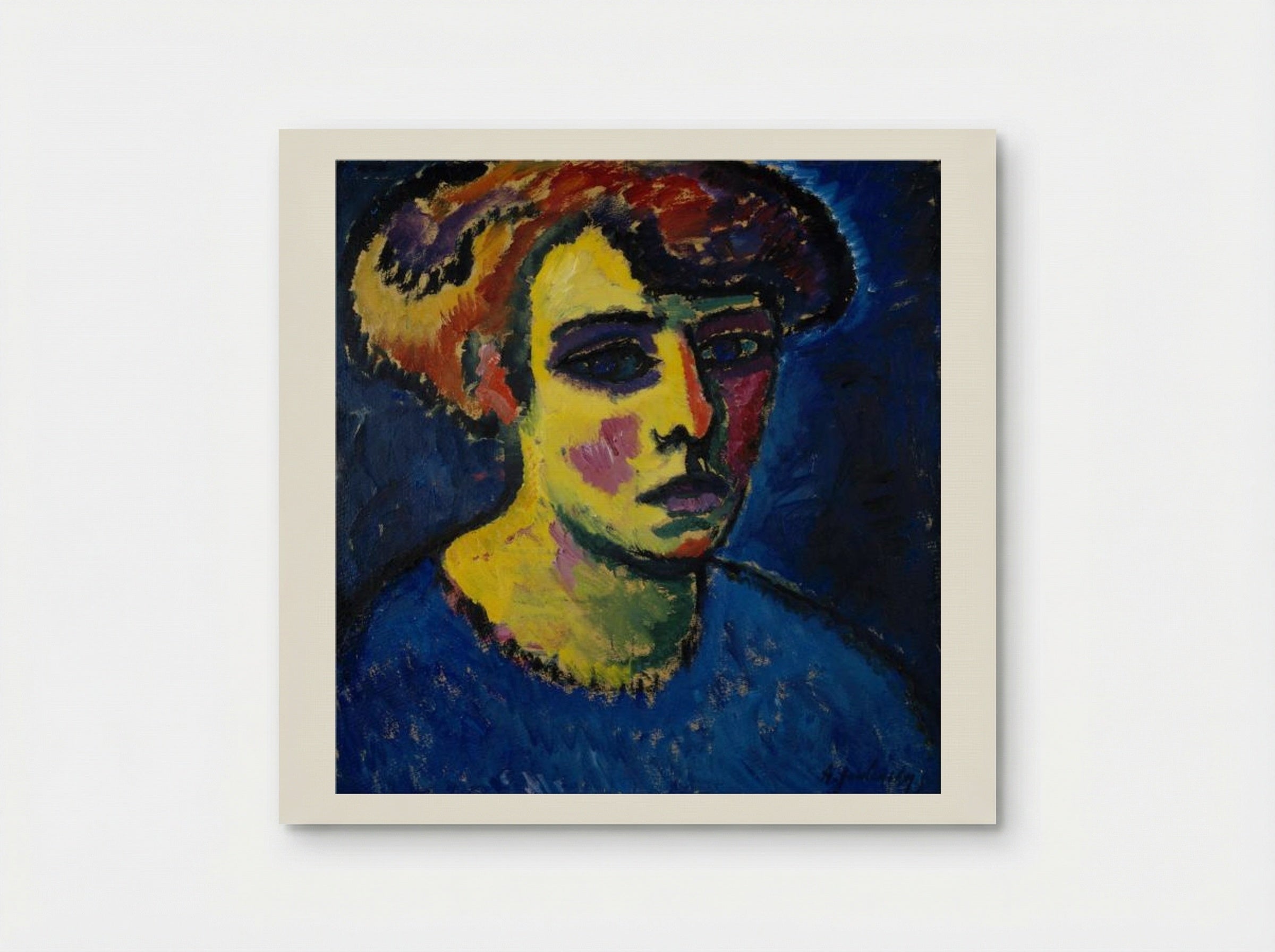 Head of a Woman - Alexej von Jawlensky - Poster
