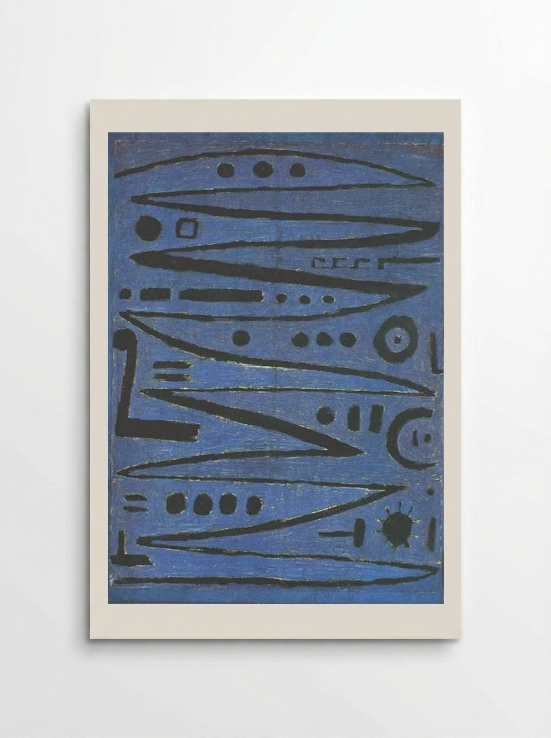 Heroic Fiddling - Paul Klee - Poster