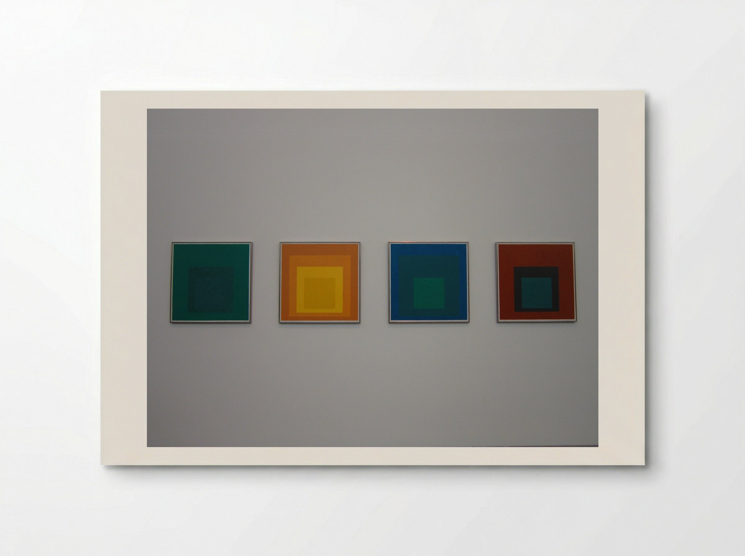 Homage to the Square (La Tehuana) - Josef Albers - Poster