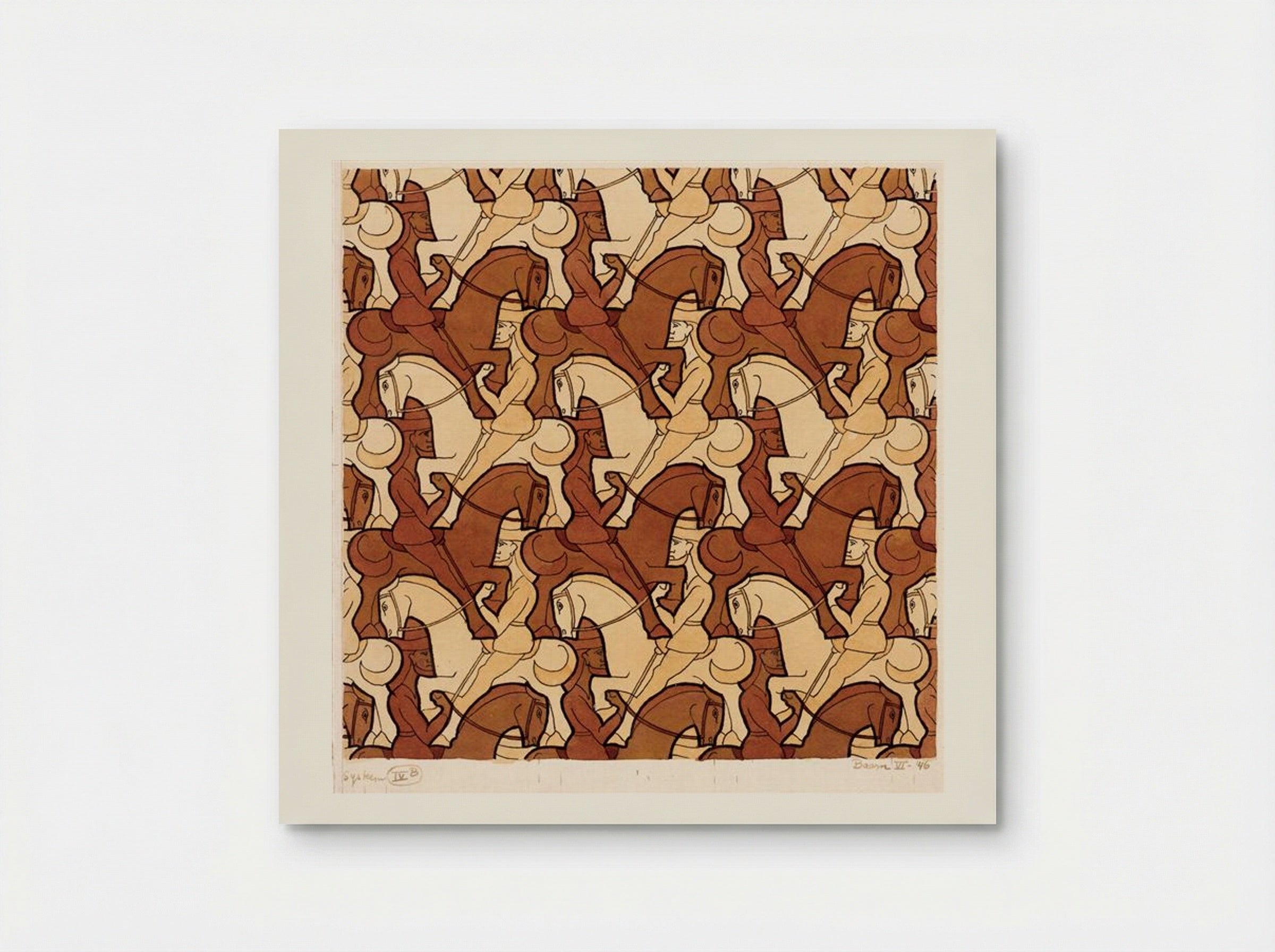 Horseman - M.C. Escher - Poster