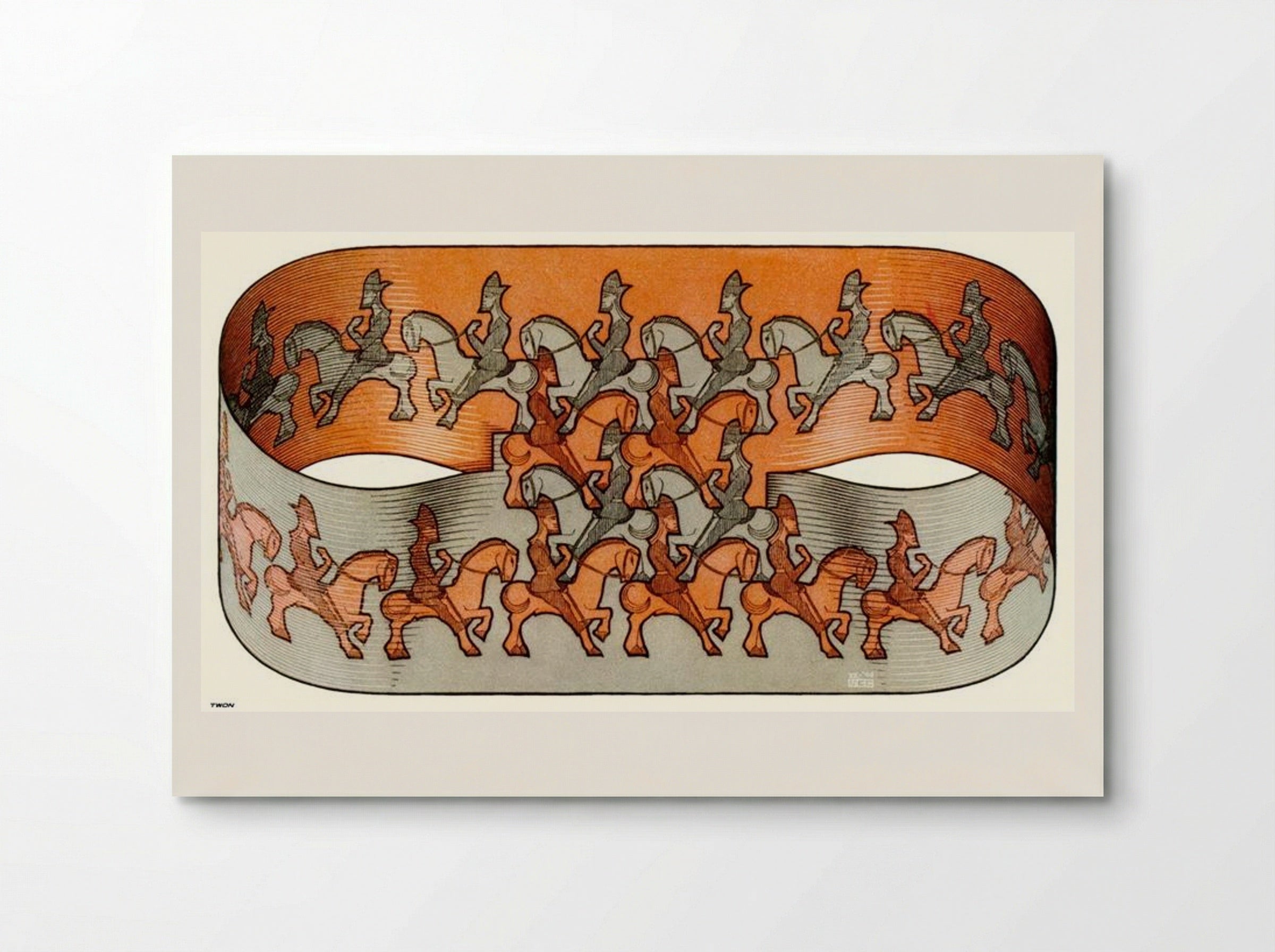 Horsemen - M.C. Escher - Poster