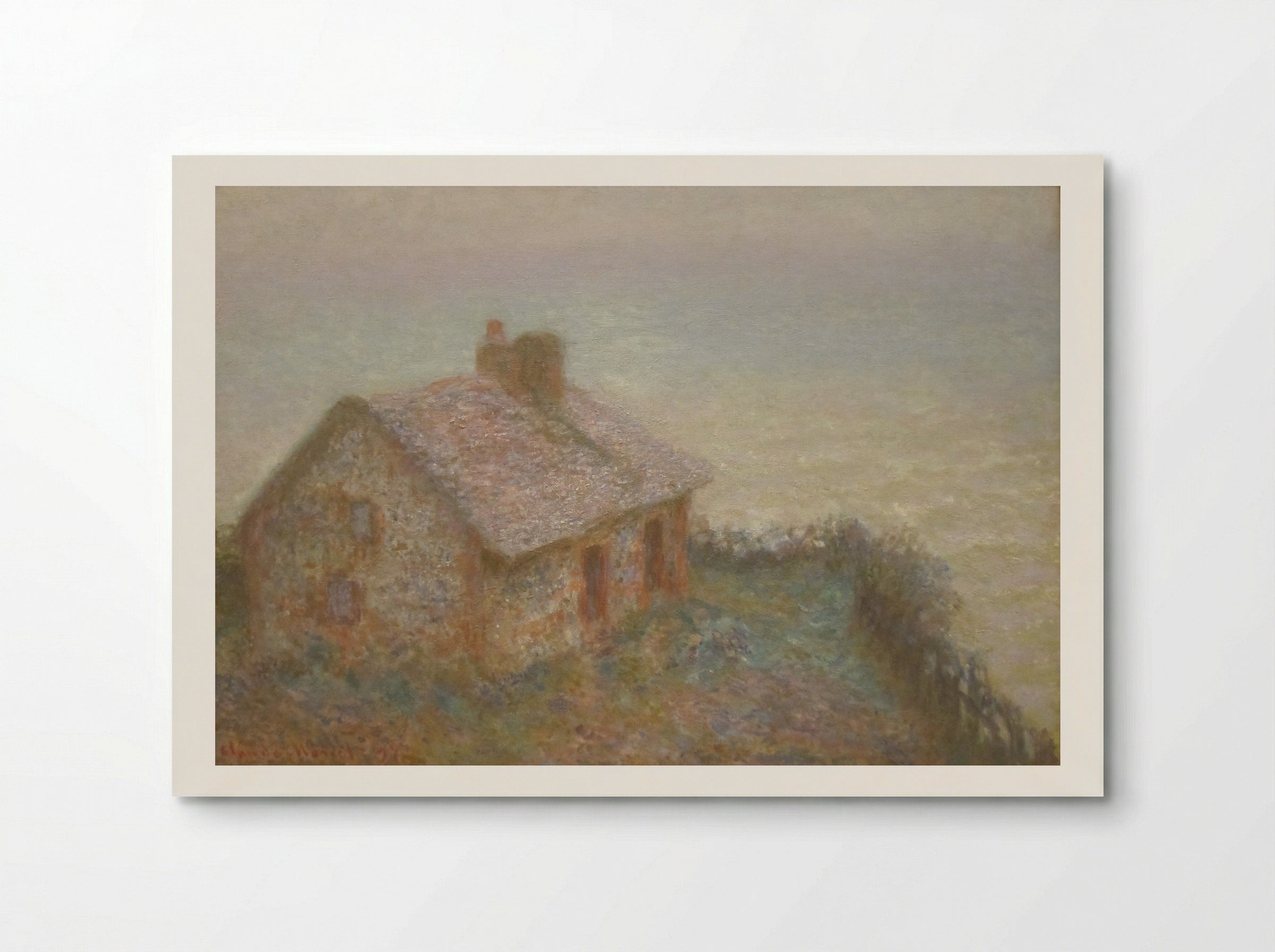 House of the Customs Officer, Varengeville - Claude Monet - Poster