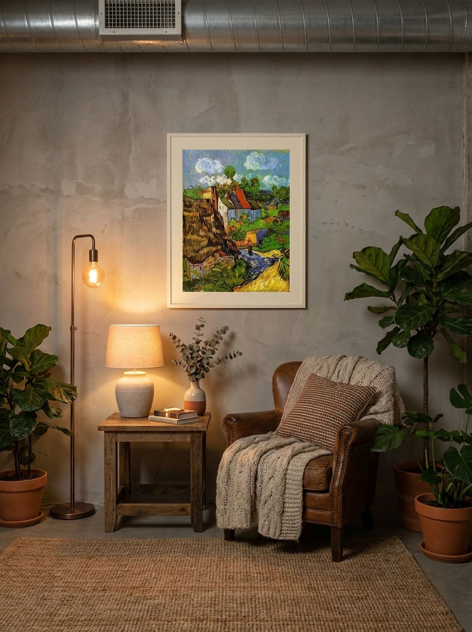 Houses at Auvers - Vincent van Gogh - Lifestyle