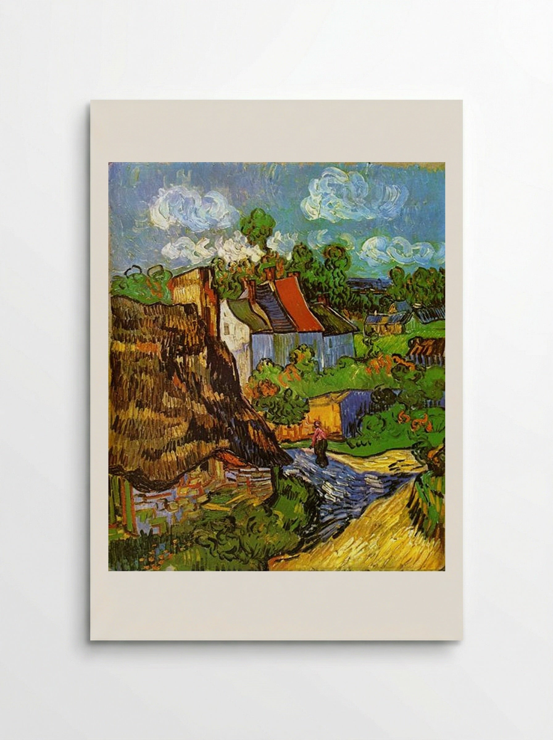 Houses at Auvers - Vincent van Gogh - Poster