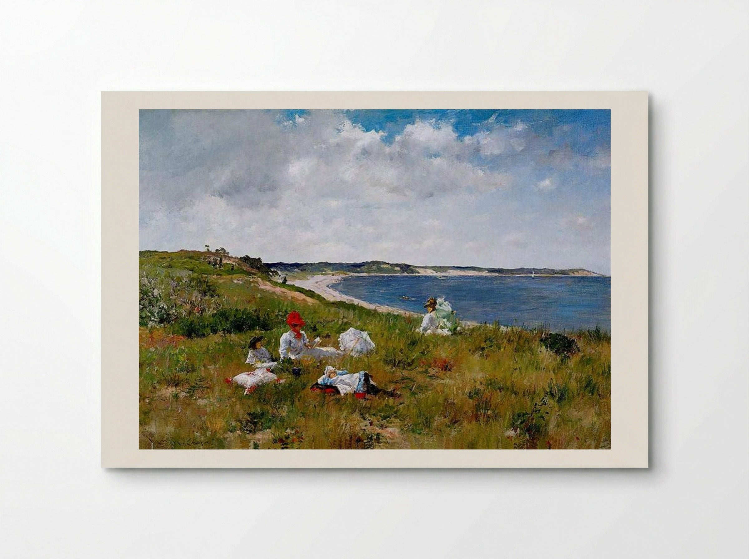 Idle Hours - William Merritt Chase - Poster