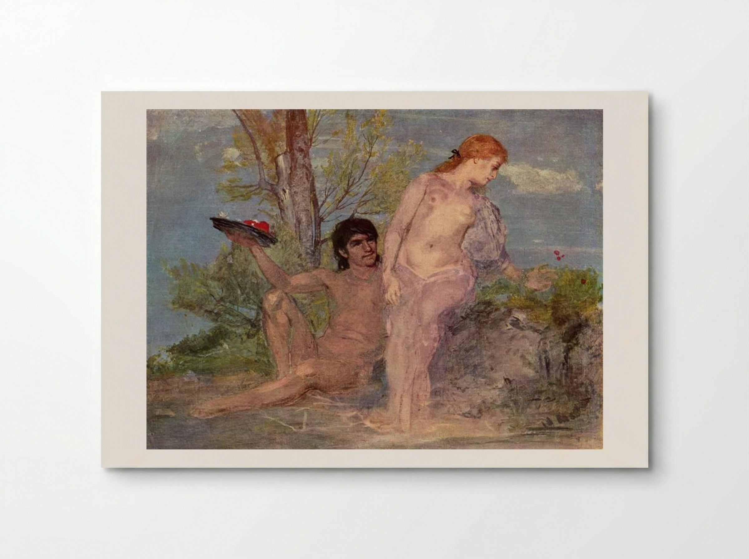Idyll - Arnold Böcklin - Poster