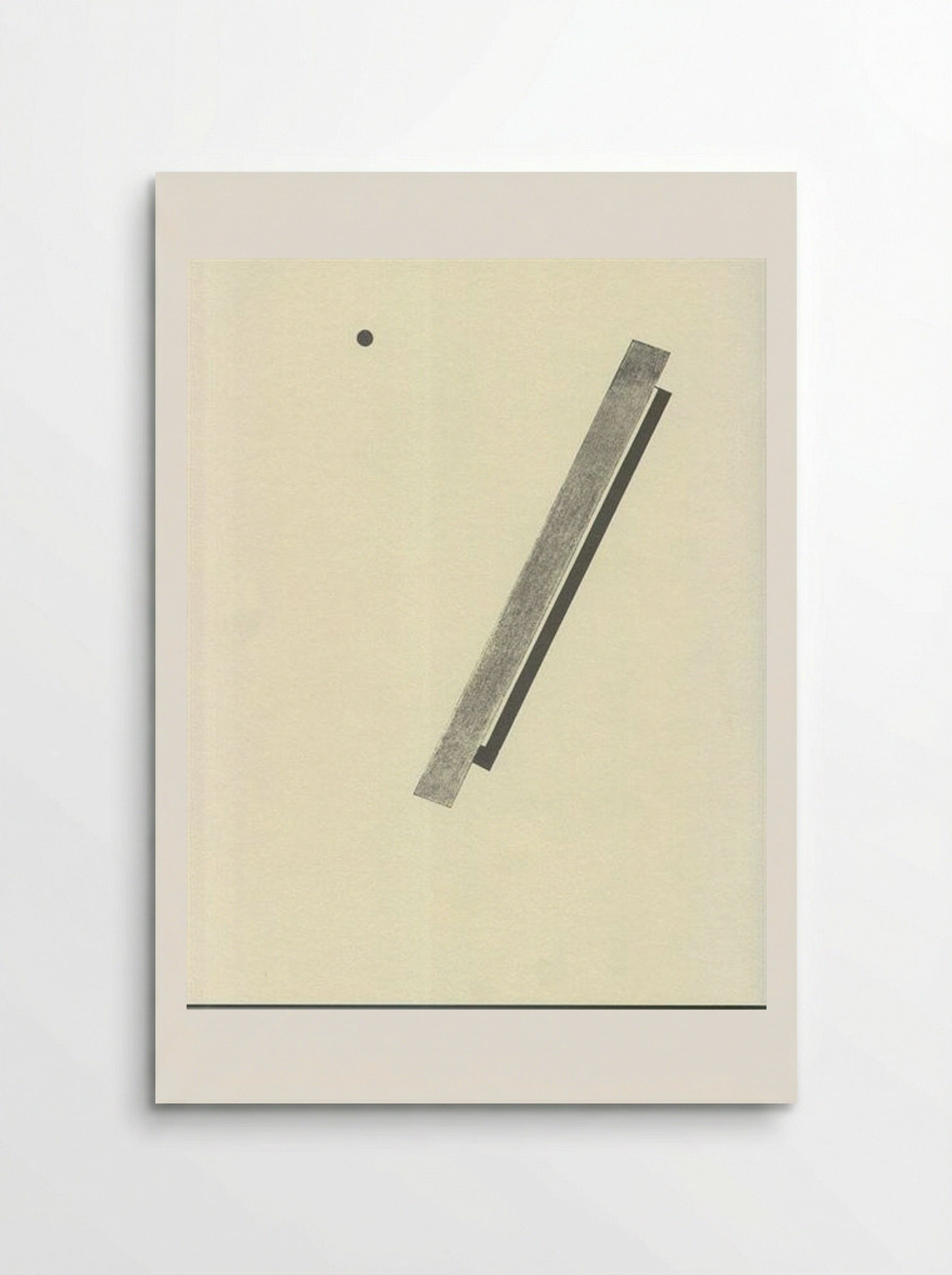 Illustration to 'Suprematic tale about two squares' - El Lissitzky - Poster