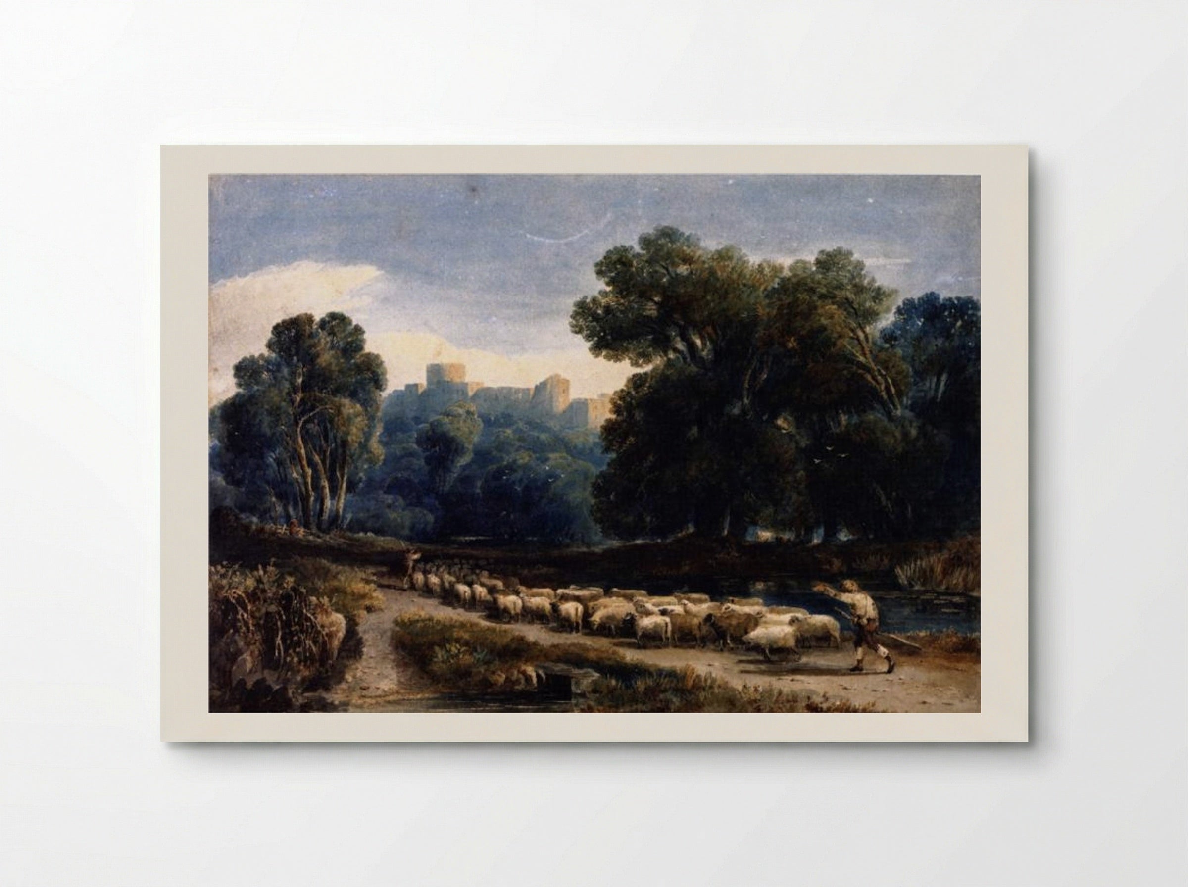 In Windsor Park - David Cox - Poster