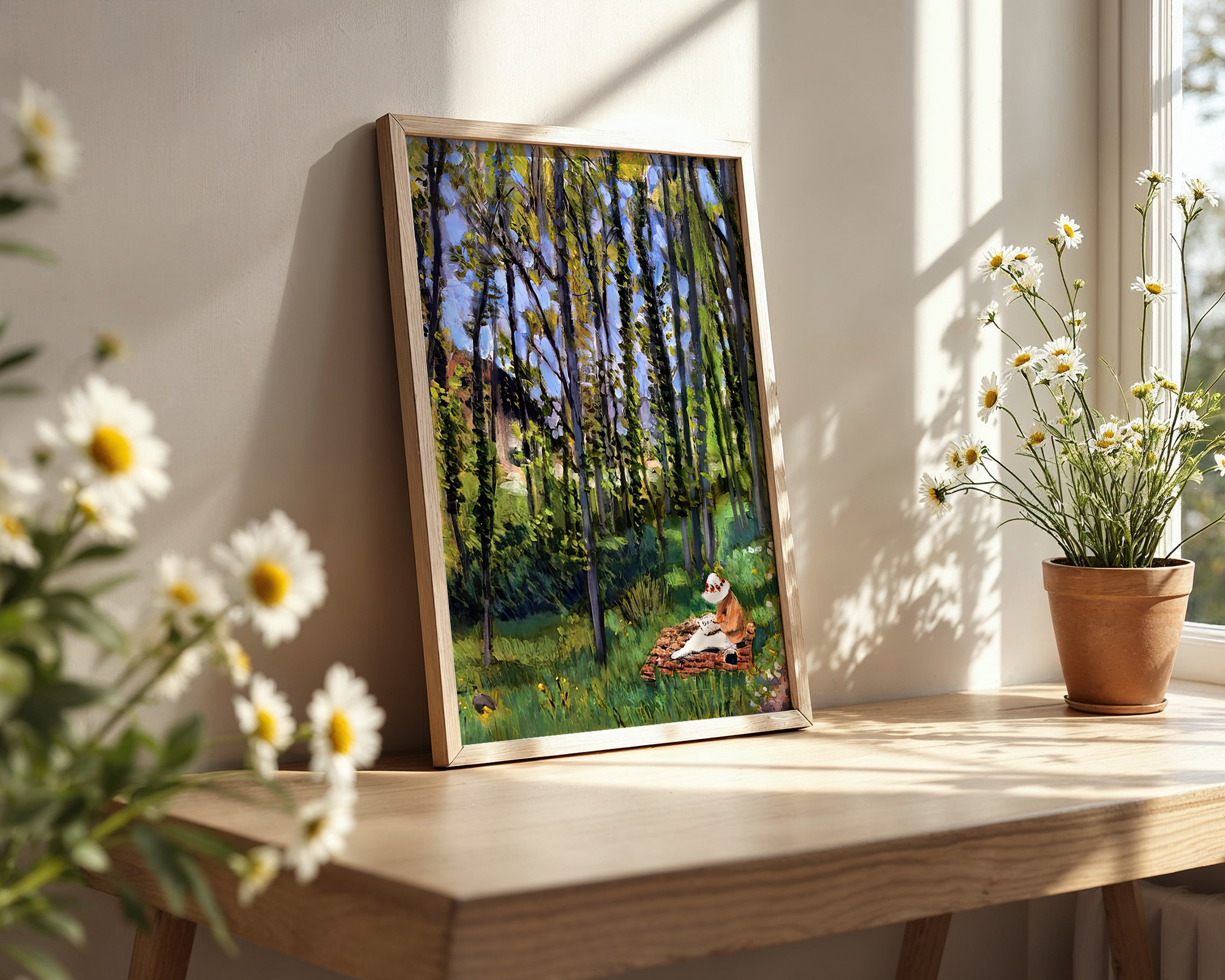 In-the-Woods-by-Henri-Matisse-–-Fauvist-Forest-Landscape-Print mockup