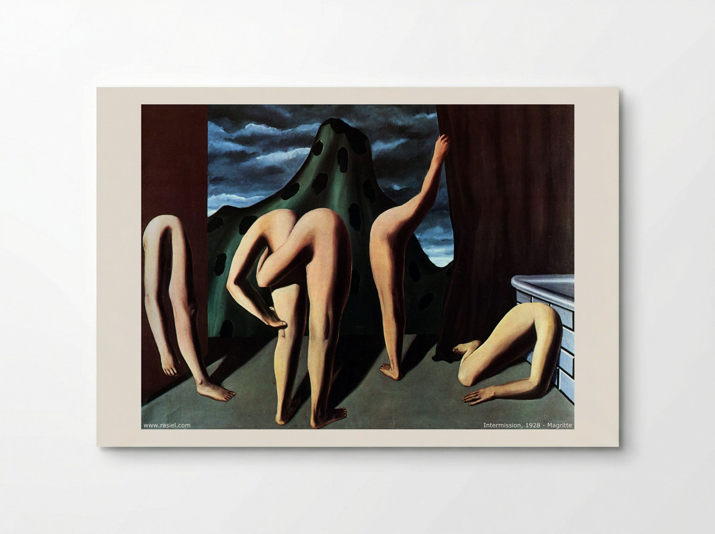 Intermission - René Magritte - Poster