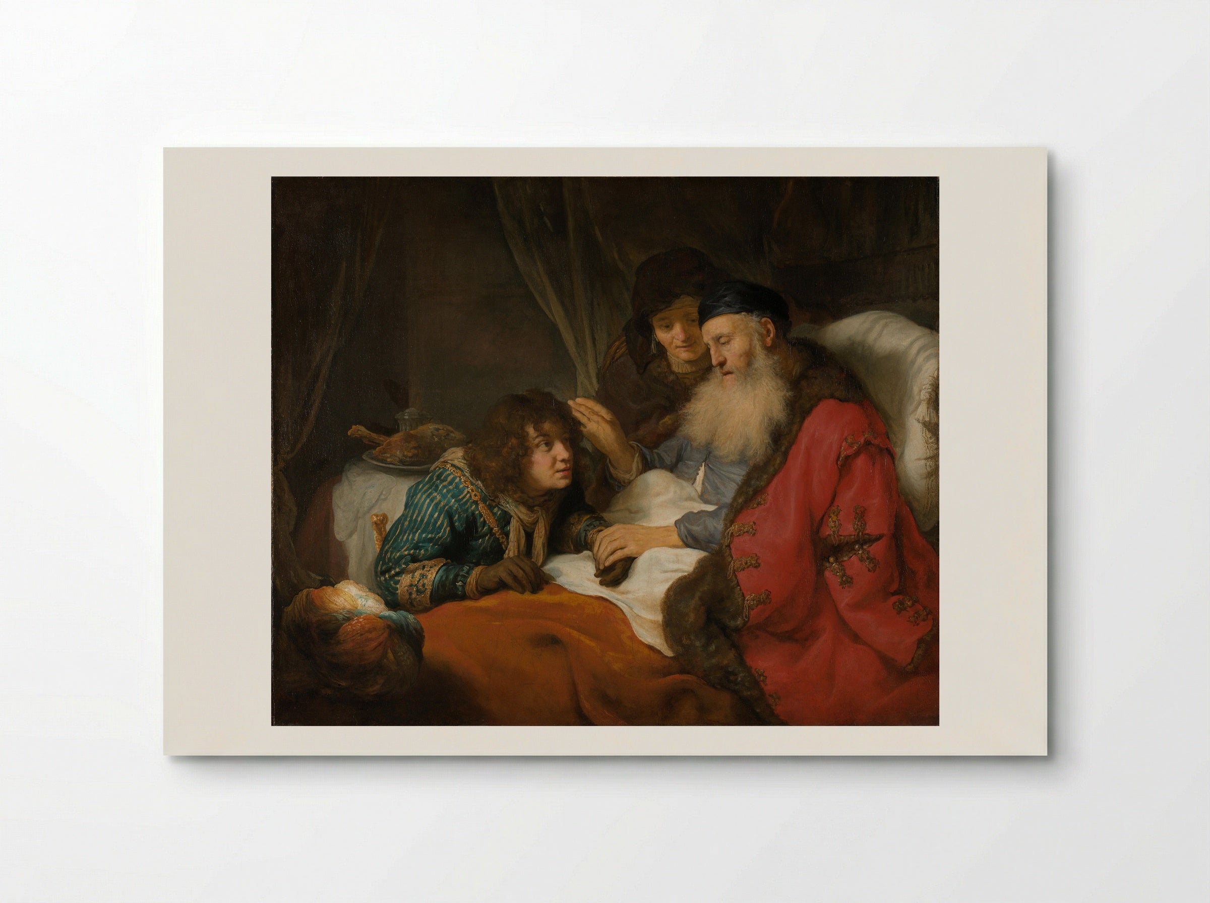 Isaac Blessing Jacob - Govert Flinck - Poster