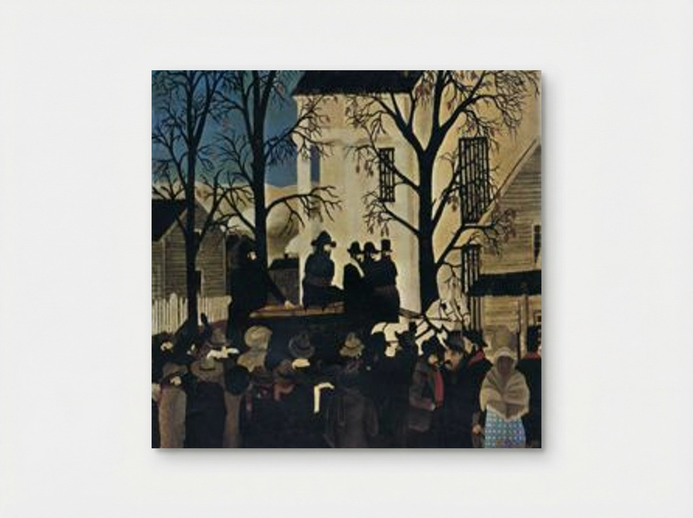 John Brown Going To His Hanging - Horace Pippin - Poster