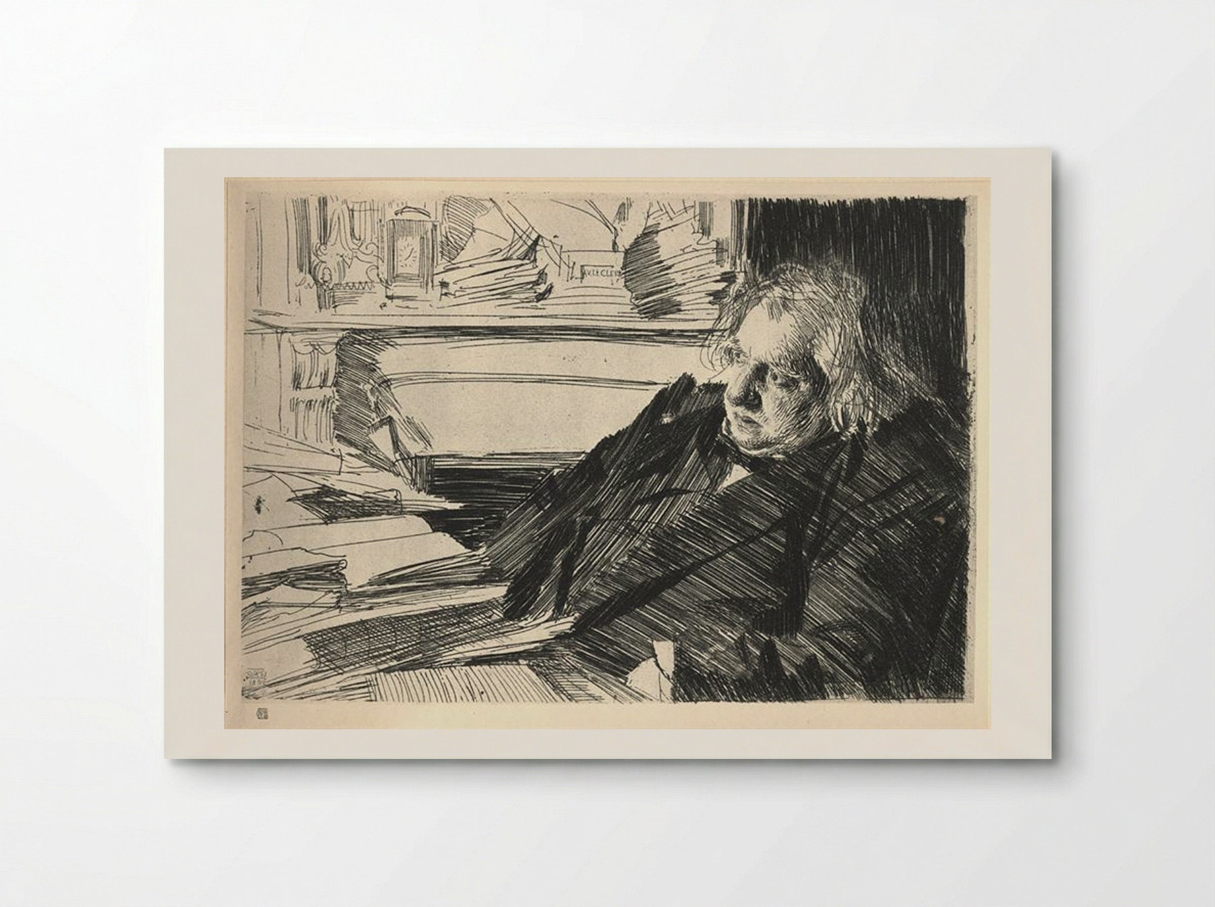 Joseph-Ernest Renan - Anders Zorn - Poster