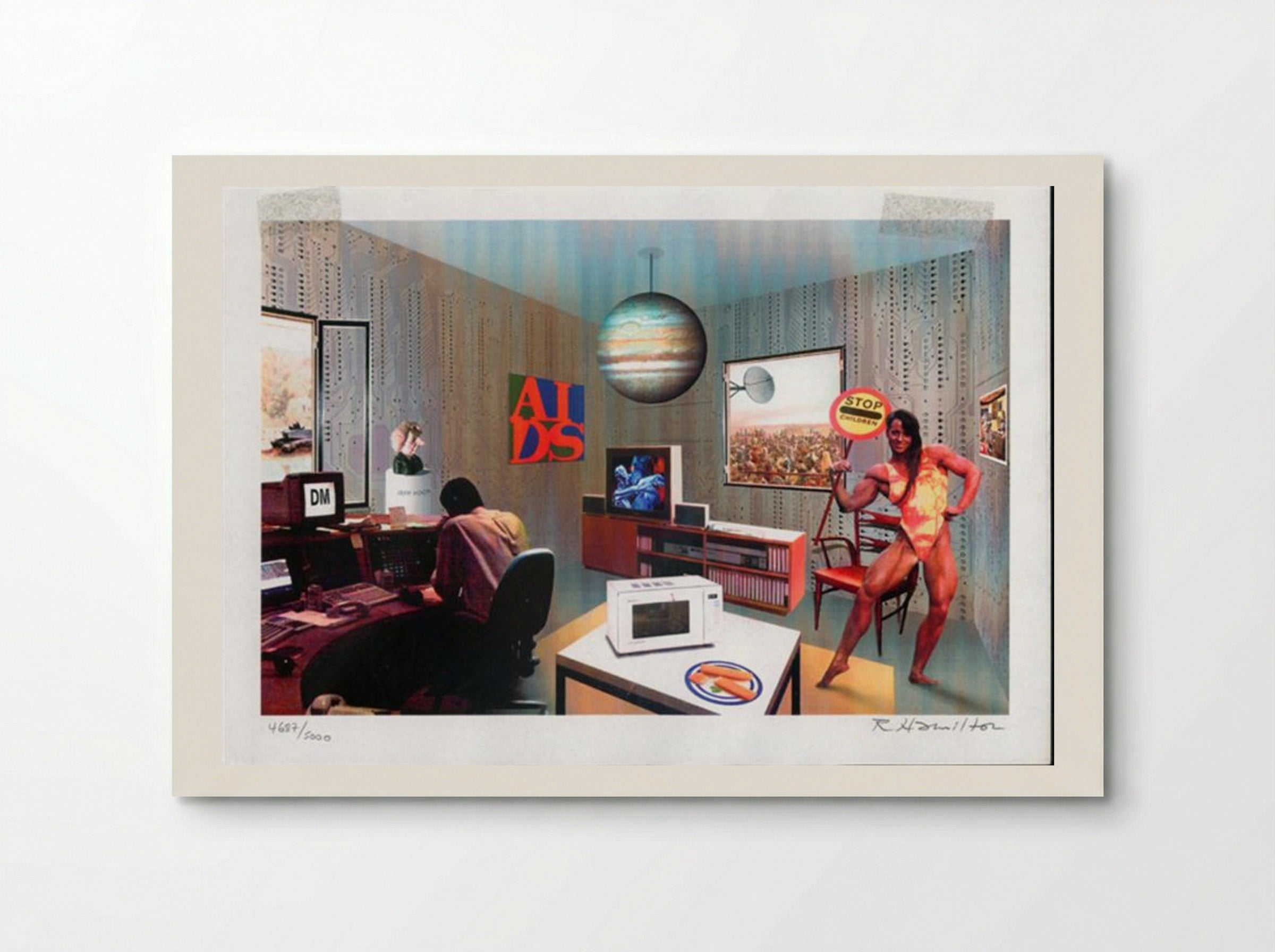 Just what is it that makes today's homes so different - Richard Hamilton - Poster