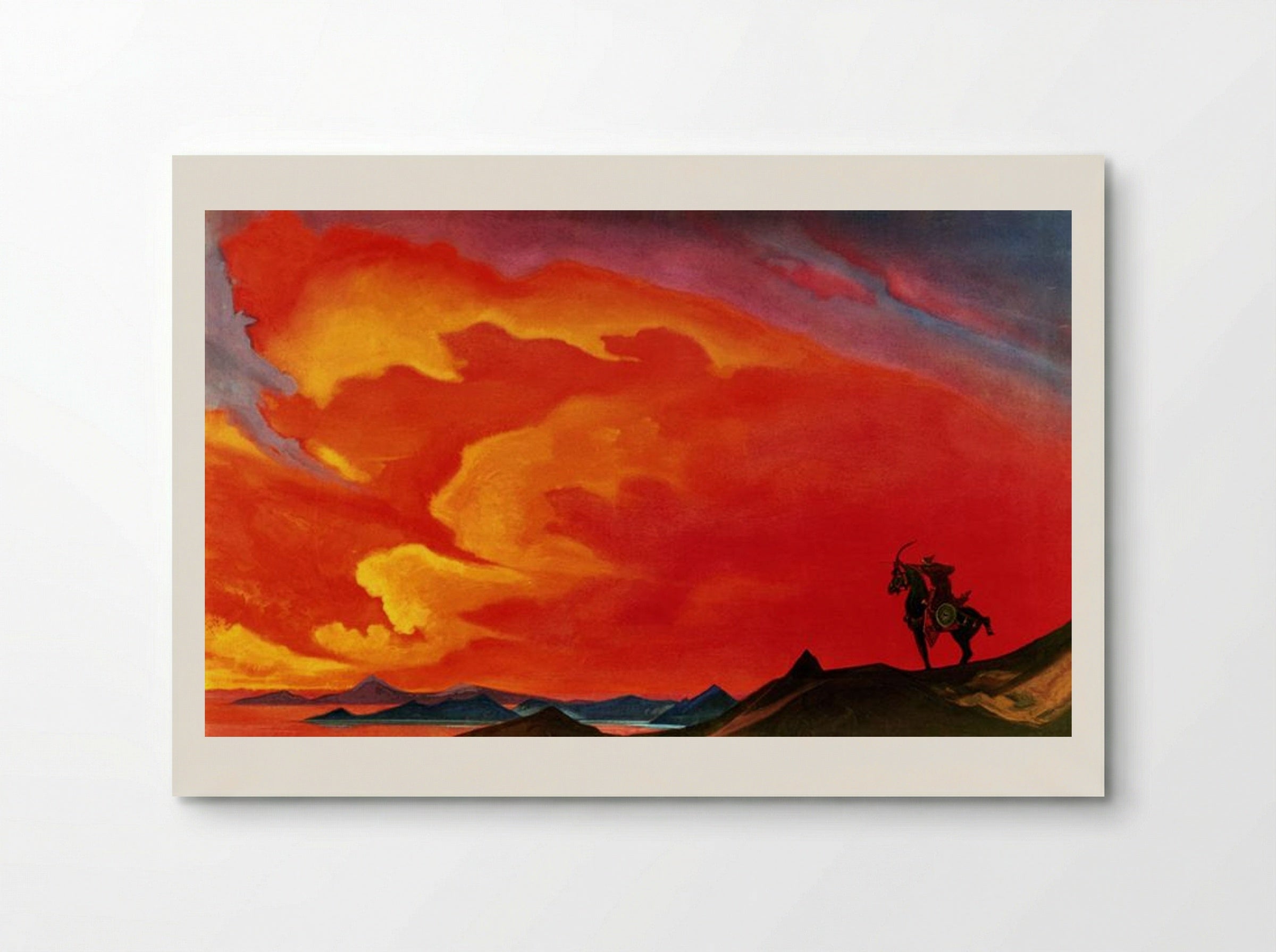 King Gesar - Nicholas Roerich - Poster