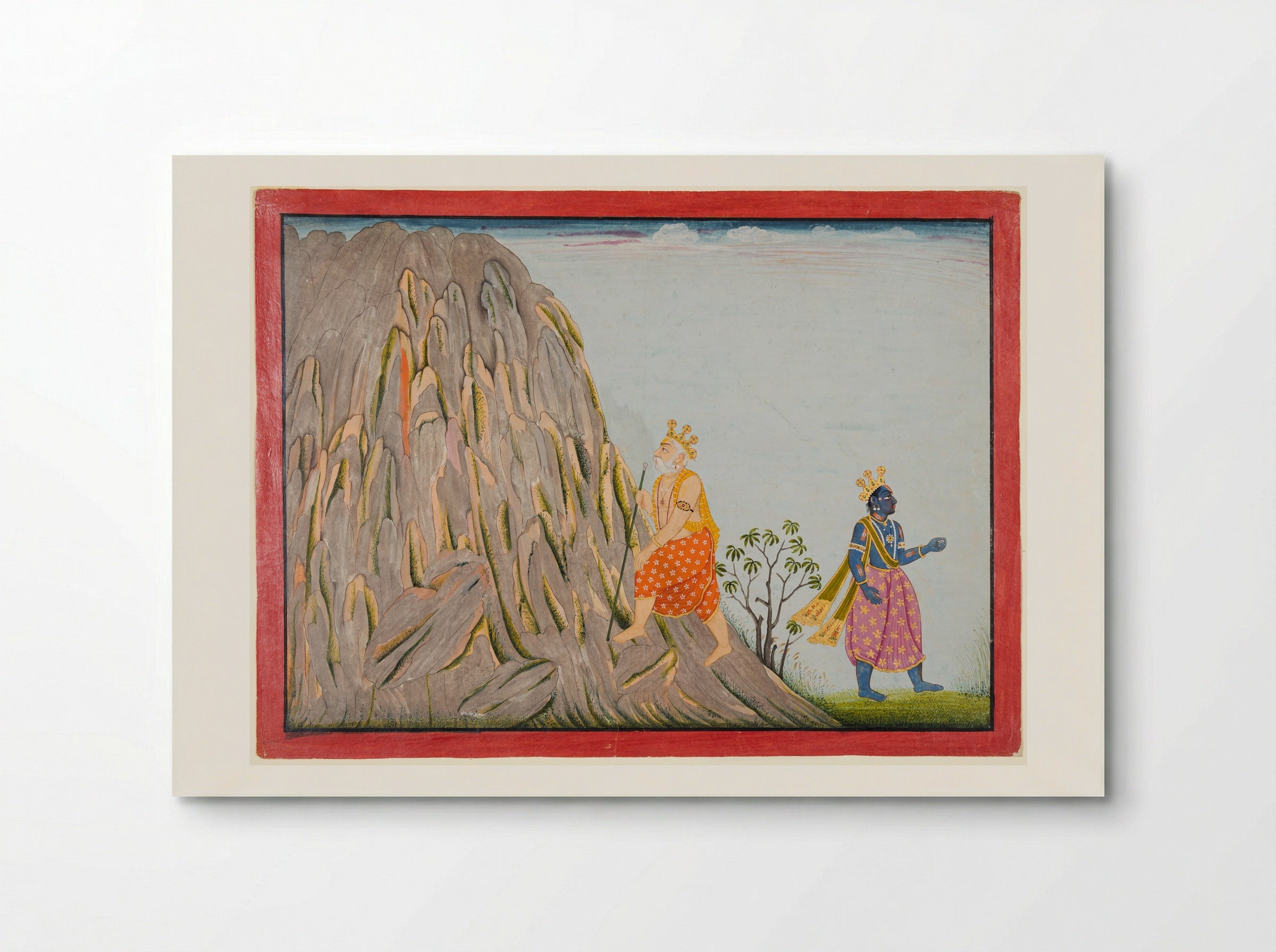 King Muchukunda Enters the Realm of Mount Gandhamadana to Attain Salvation - Fattu - Poster