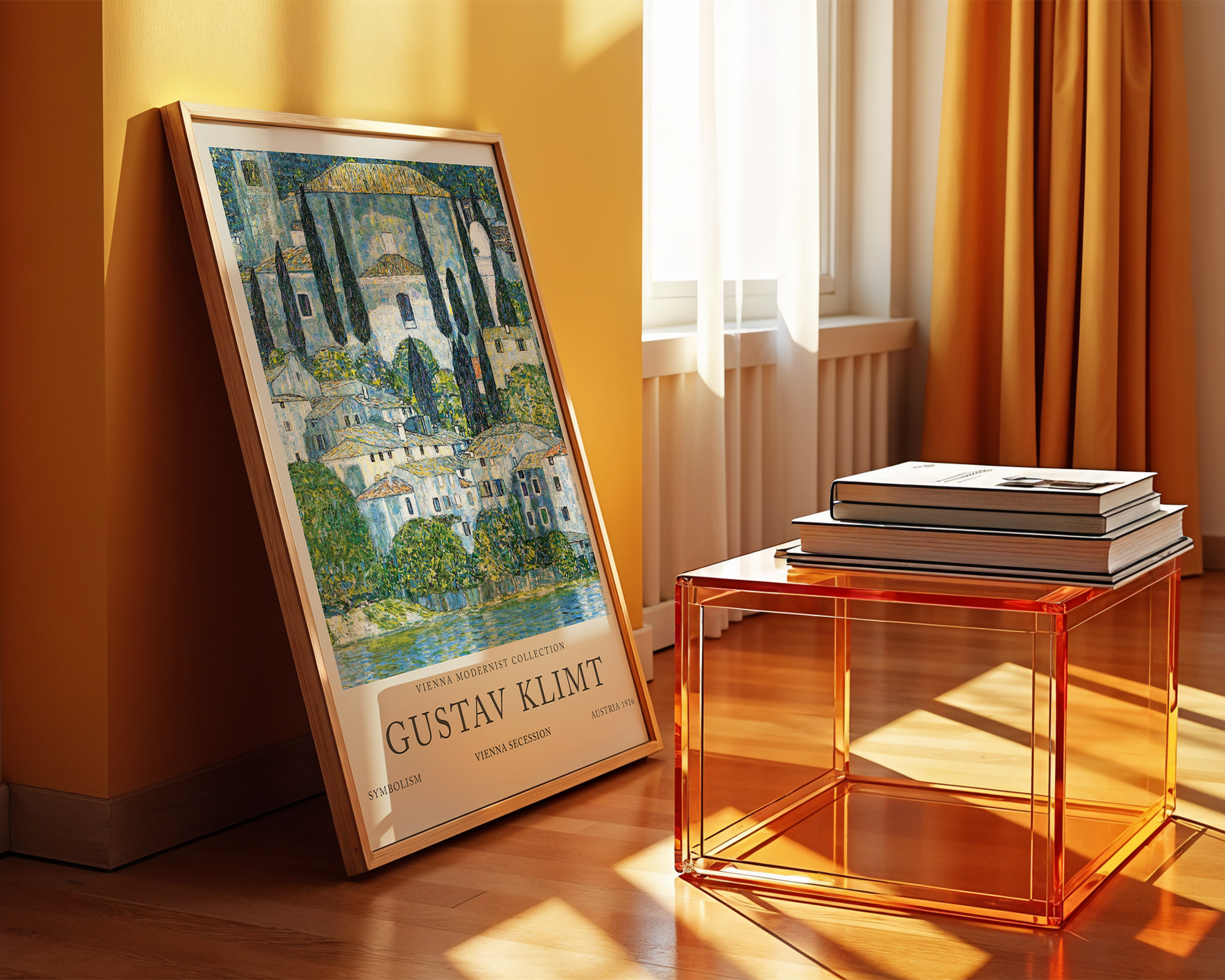 Kirche-in-Cassone-(1913)---Gustav-Klimt mockup