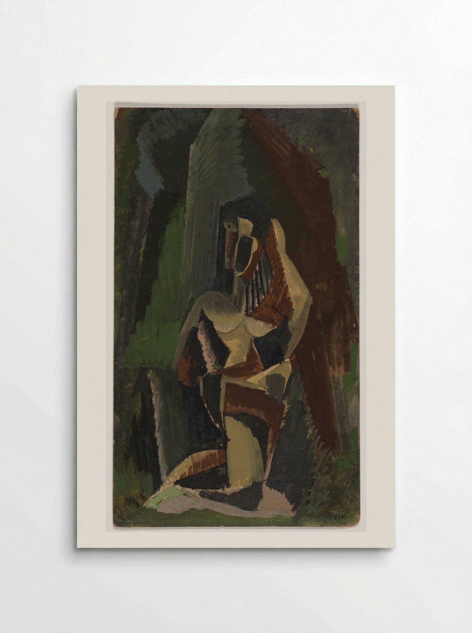 Kneeling Figure - Max Weber - Poster