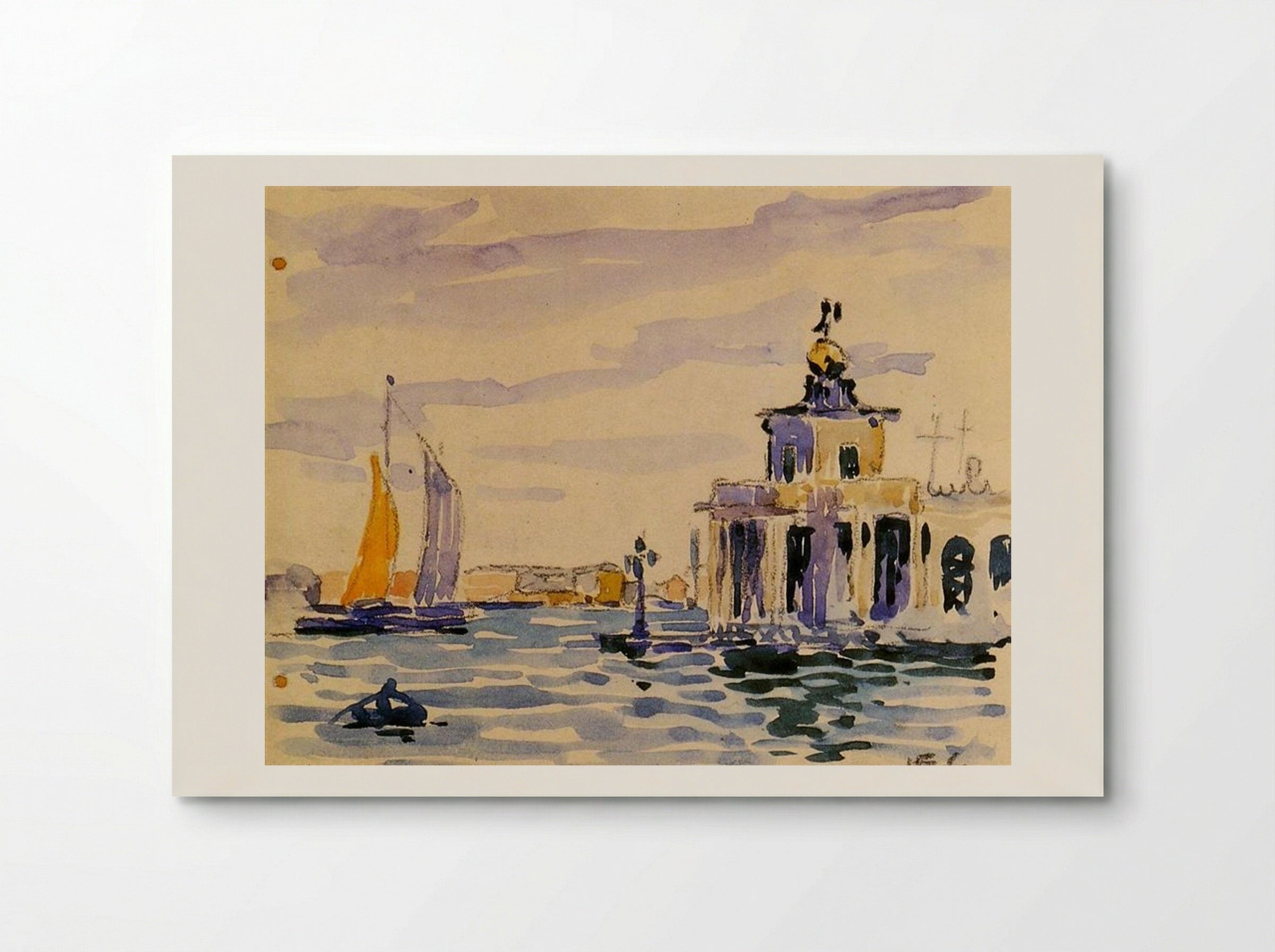 La Dogana - Henri-Edmond Cross - Poster