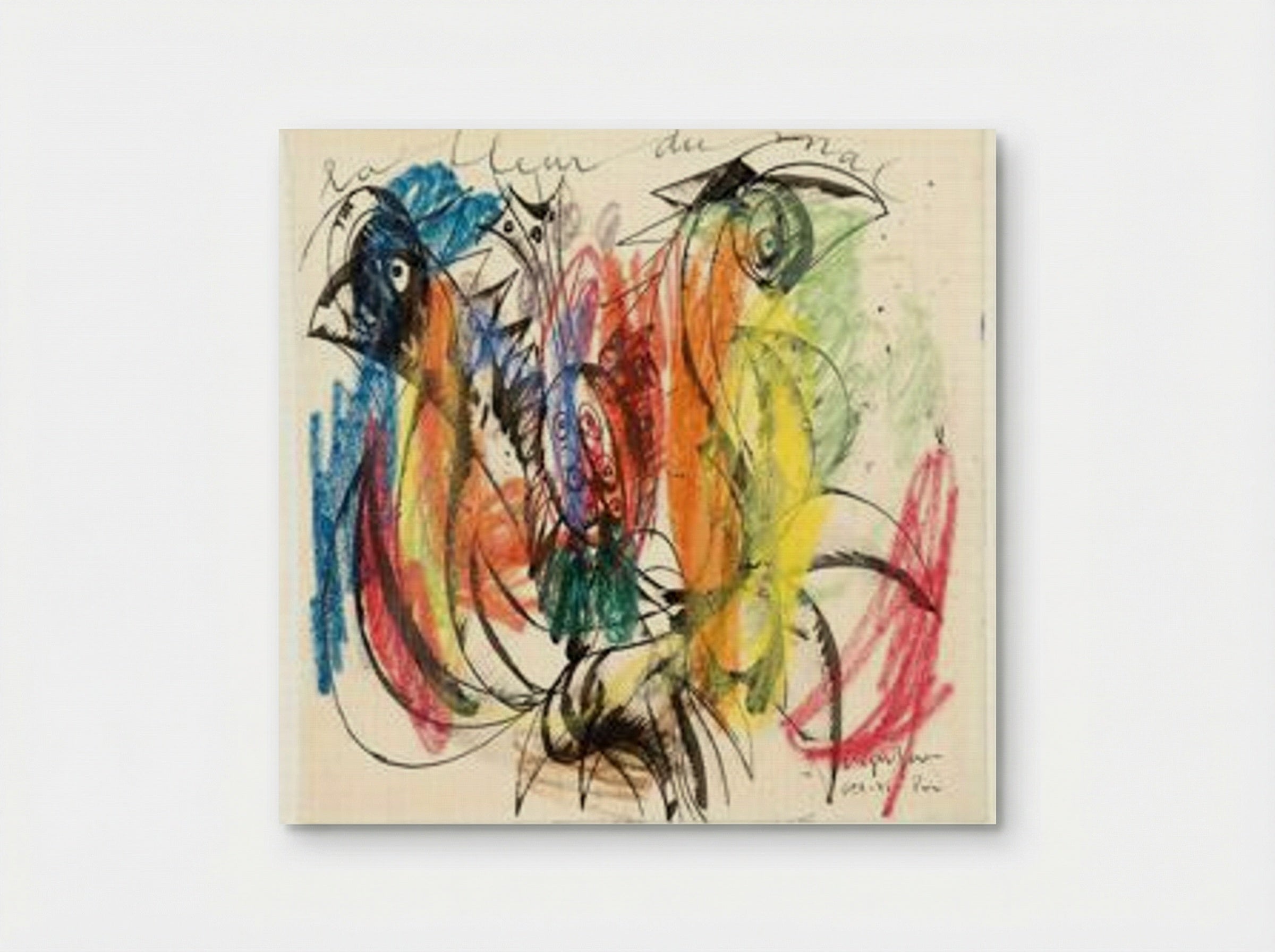 La Fleur du mal - Asger Jorn - Poster
