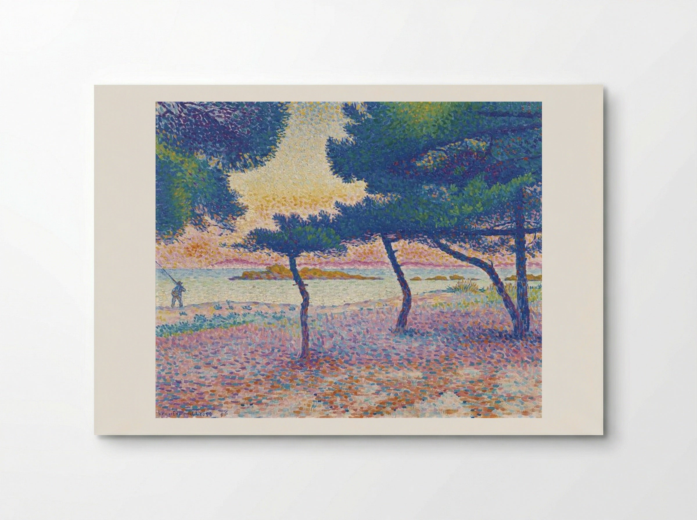 La Plage de Saint-Clair - Henri-Edmond Cross - Poster