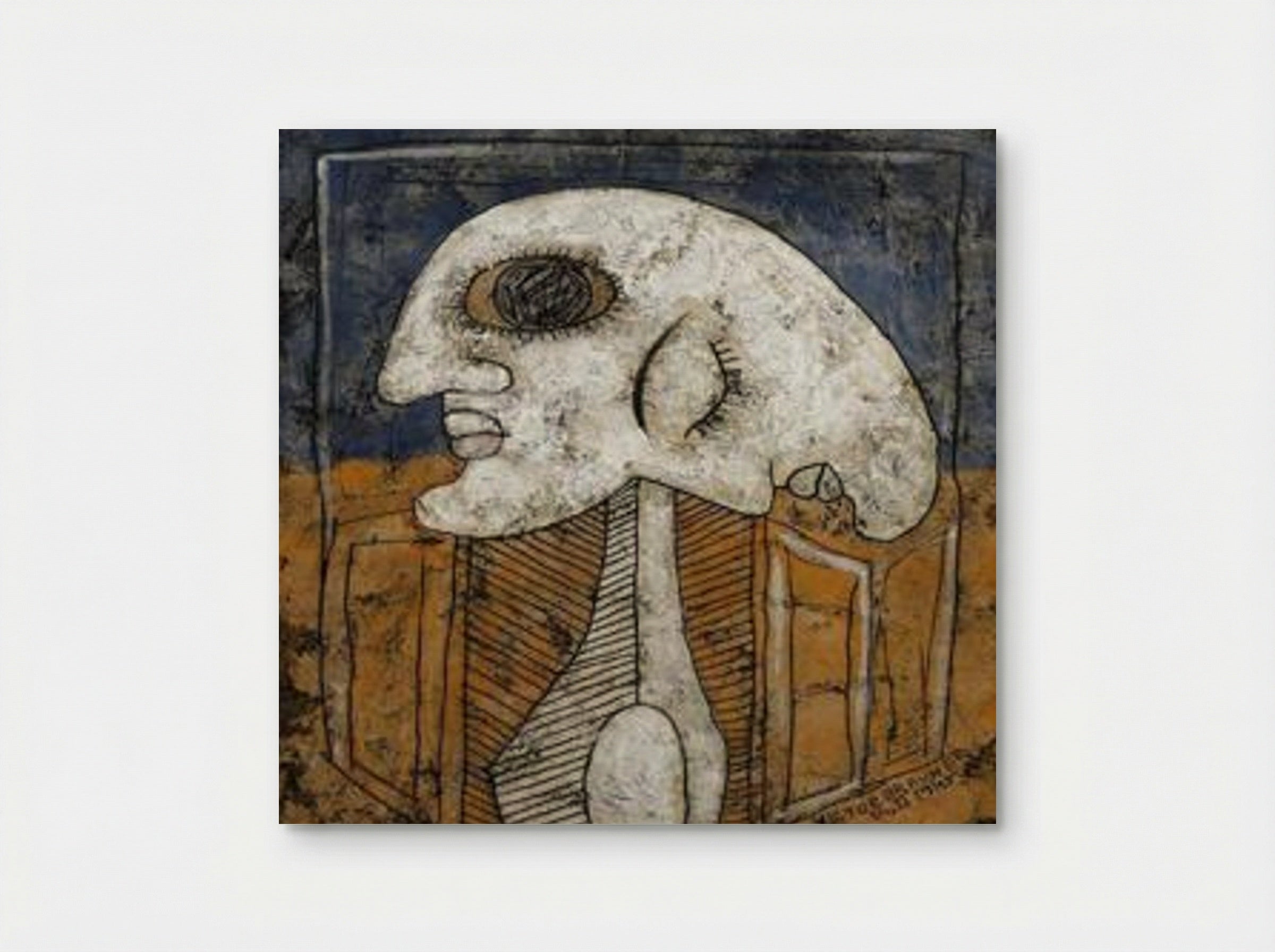 La pétrification de la papesse - Victor Brauner - Poster
