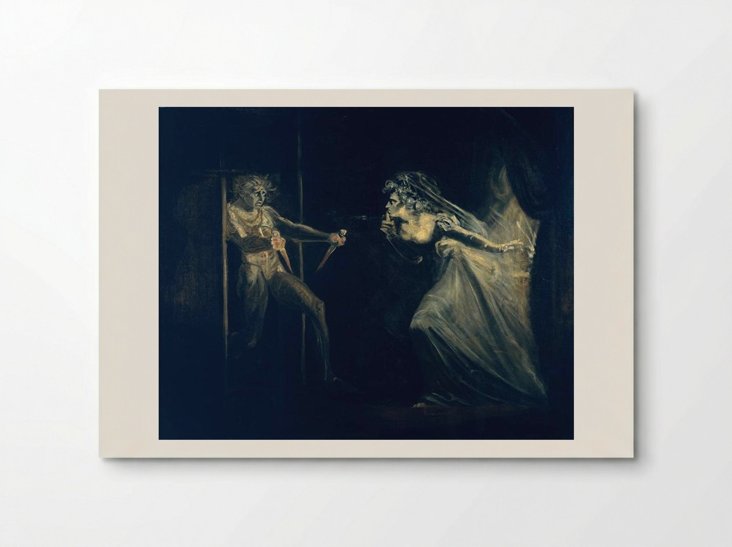 Lady Macbeth Seizing the Daggers - Henry Fuseli - Poster