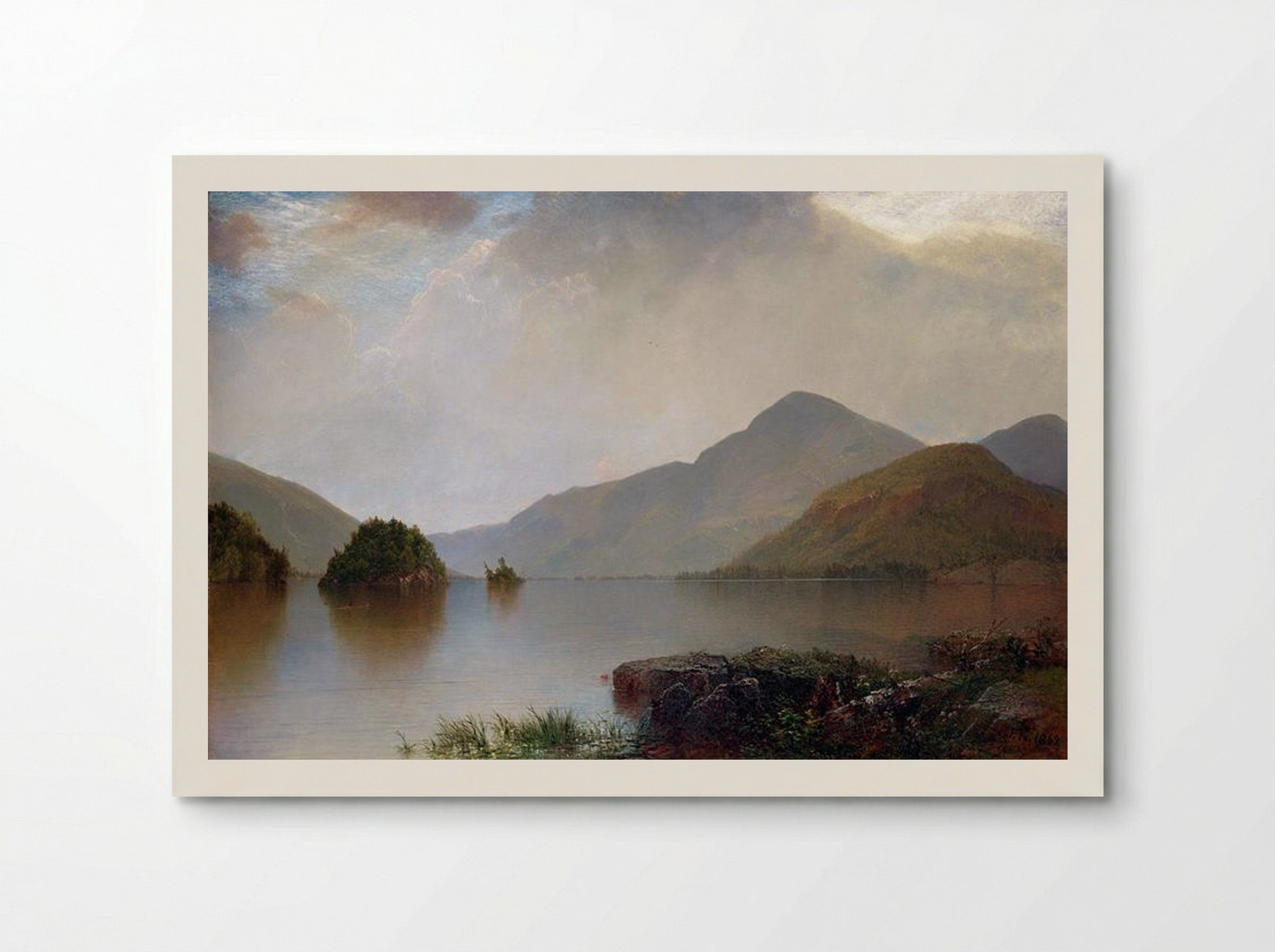 Lake George - John Frederick Kensett - Poster