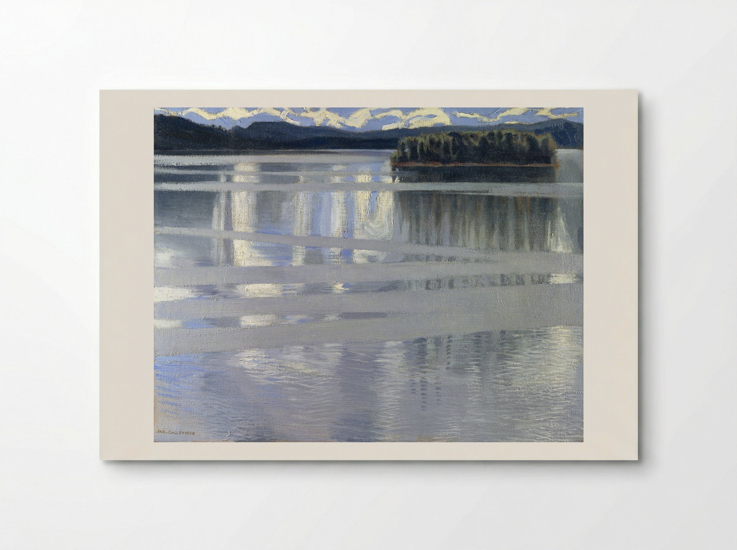 Lake Keitele - Akseli Gallen-Kallela - Poster
