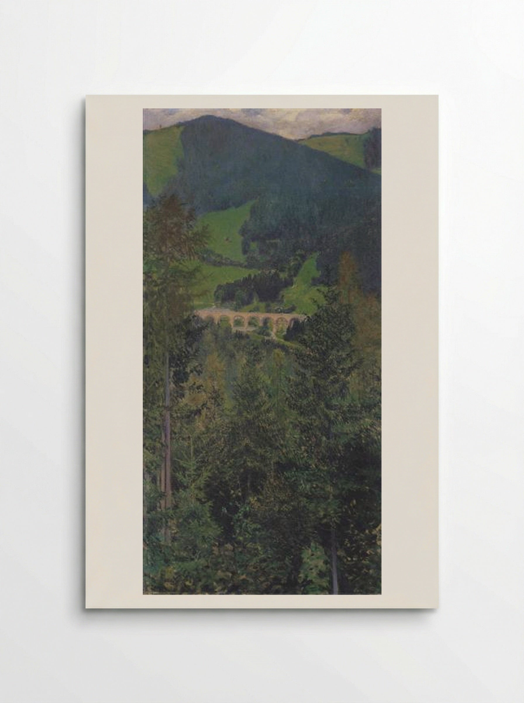 Landscape in Semmering - Koloman Moser - Poster