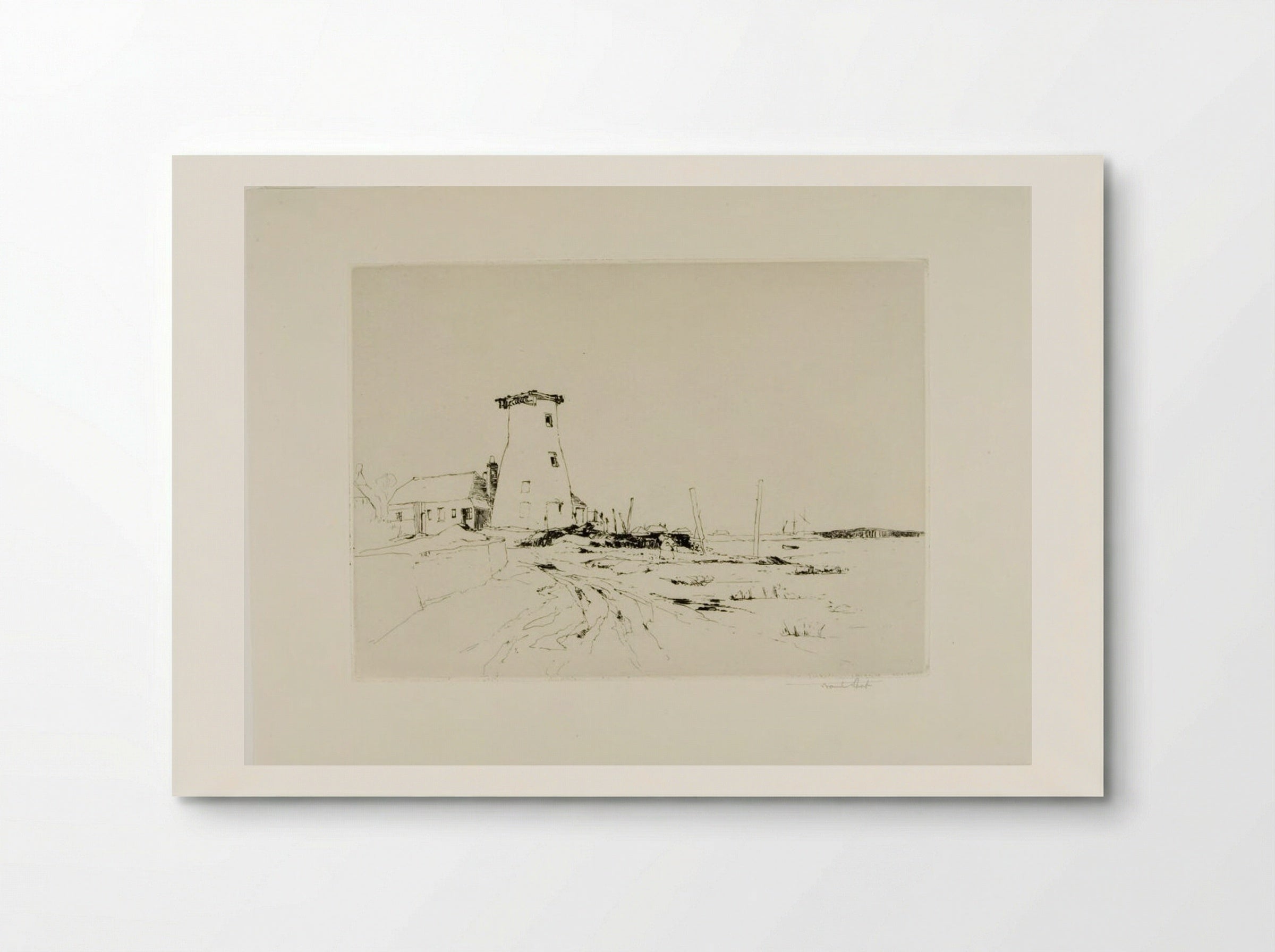 Langston Mill - Frank Short - Poster