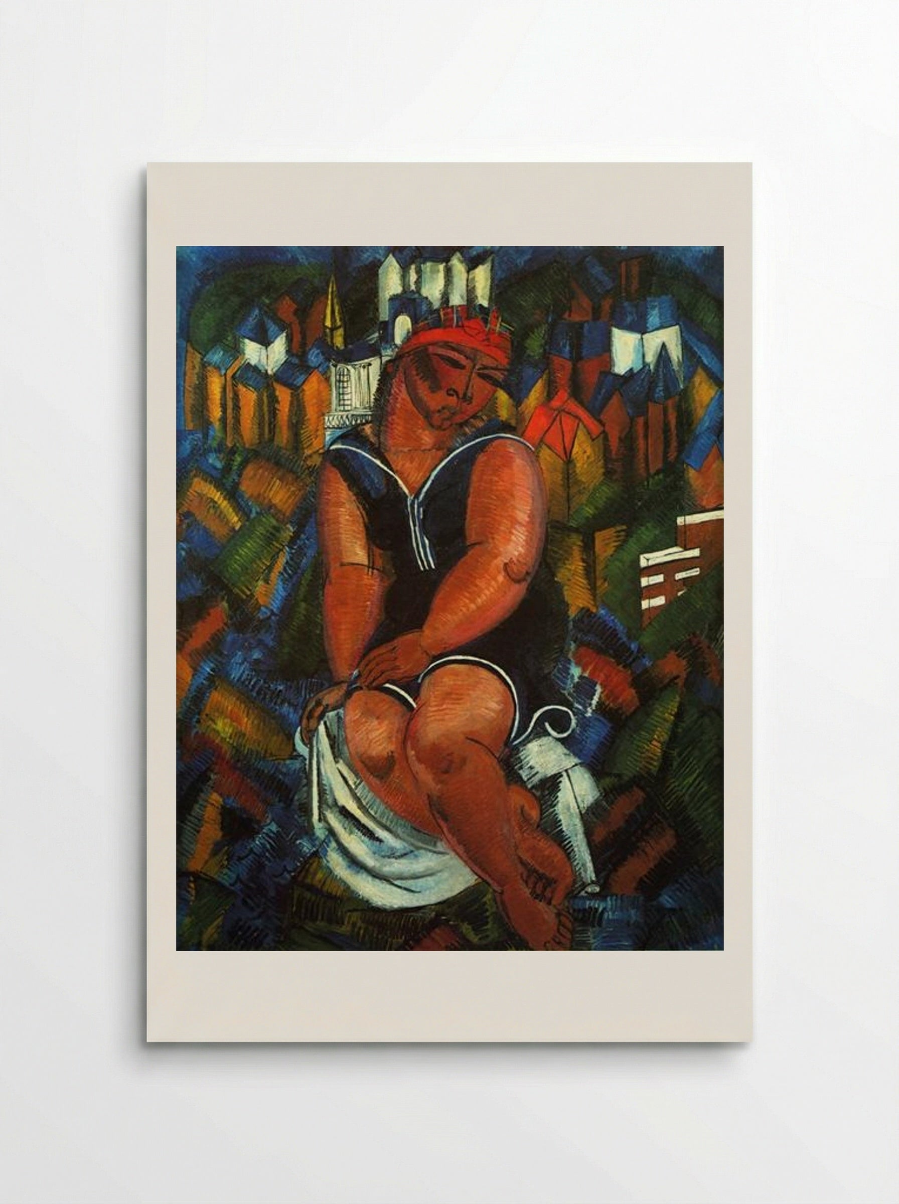Large Bather - Raoul Dufy - Poster
